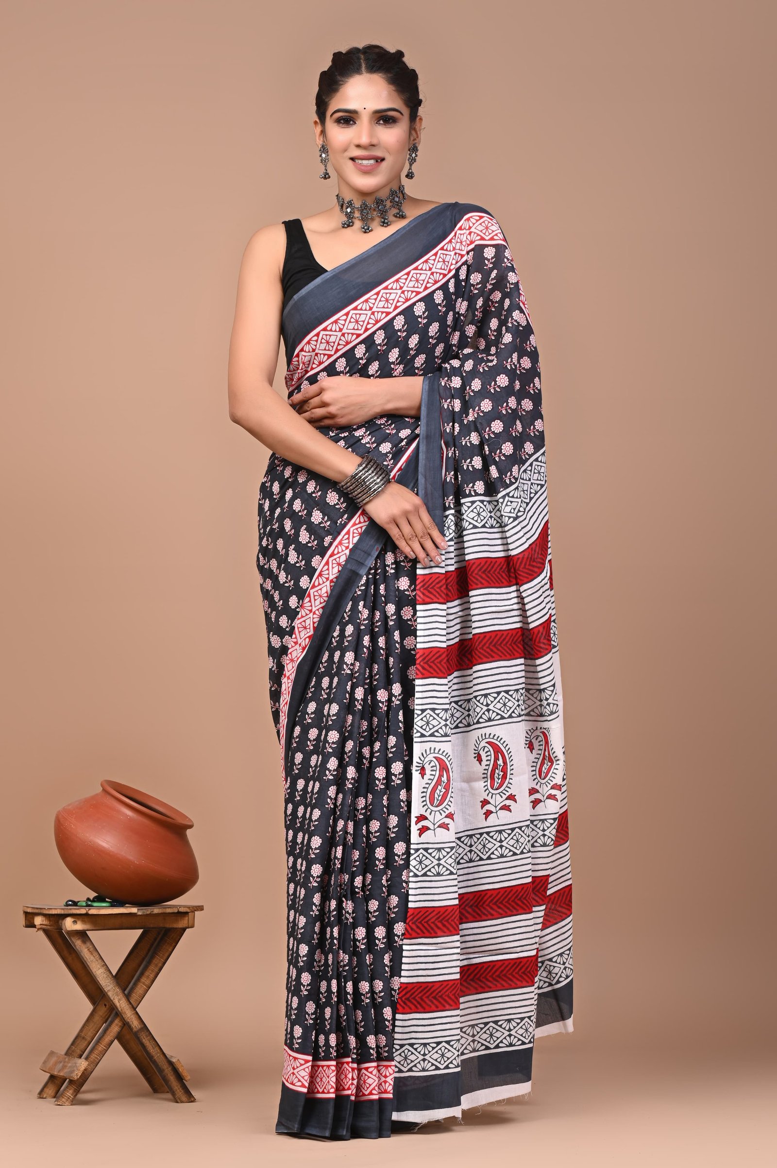 Cotton Printed Saree