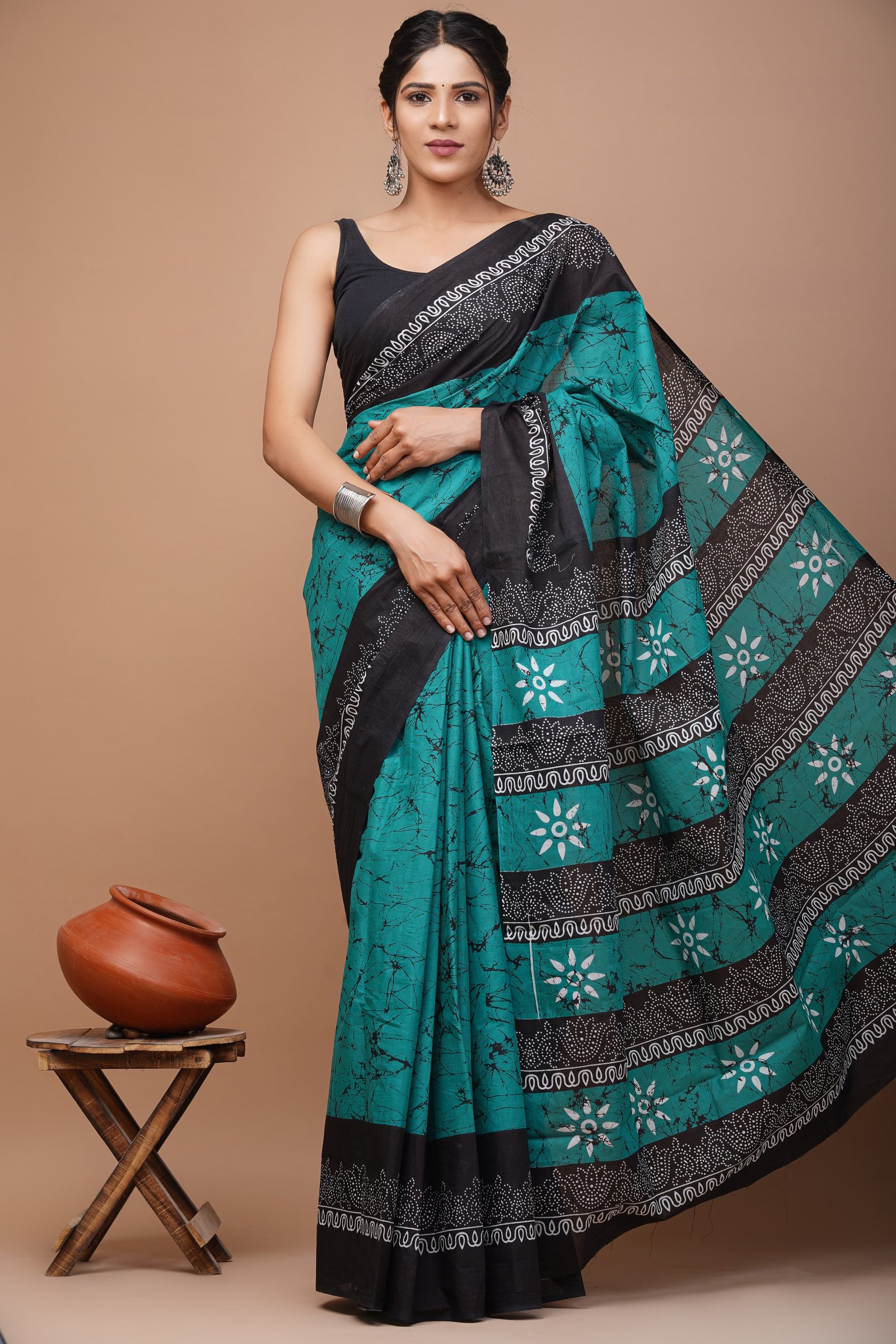 Cotton Printed Saree