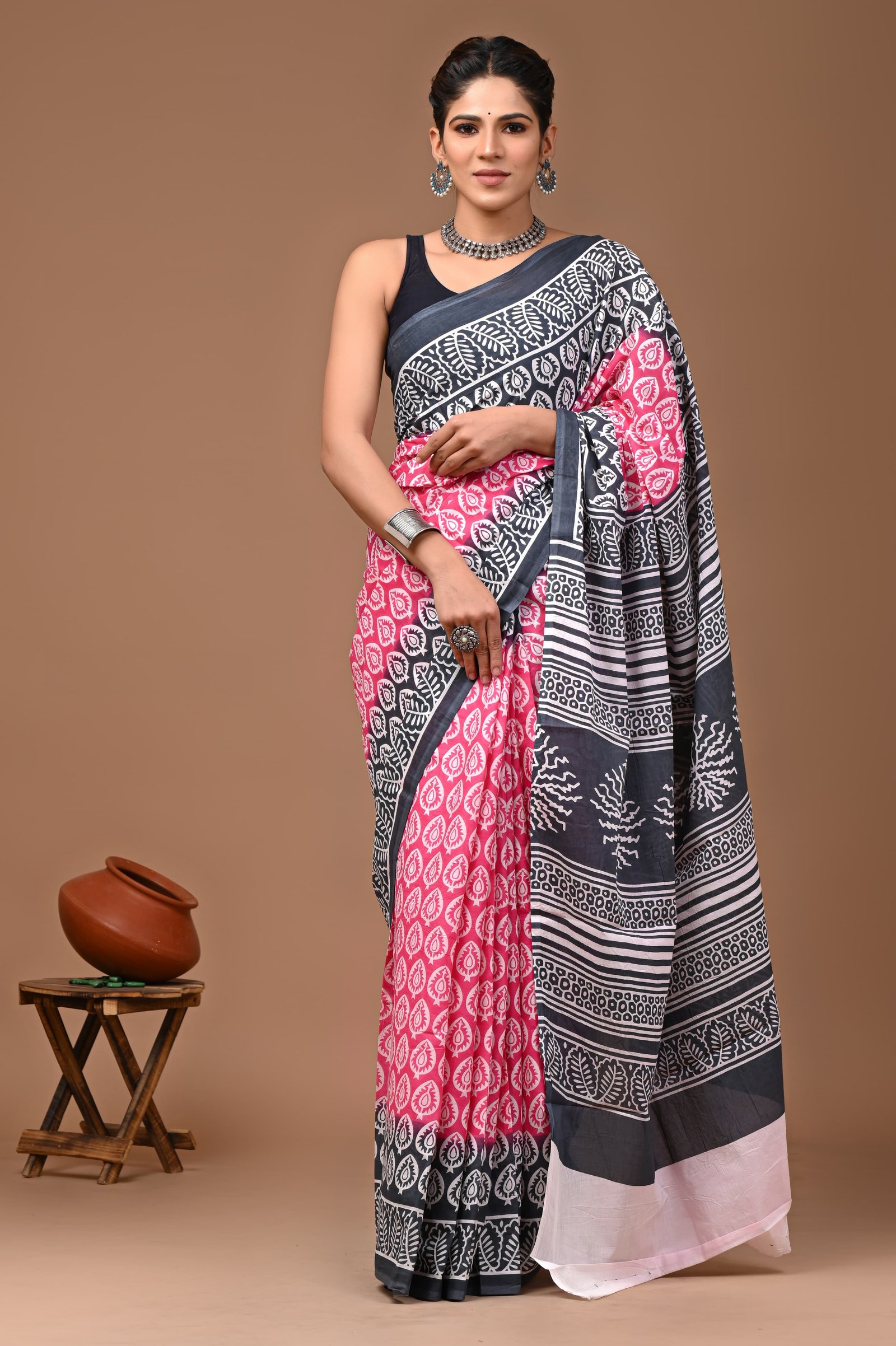 Cotton Printed Saree