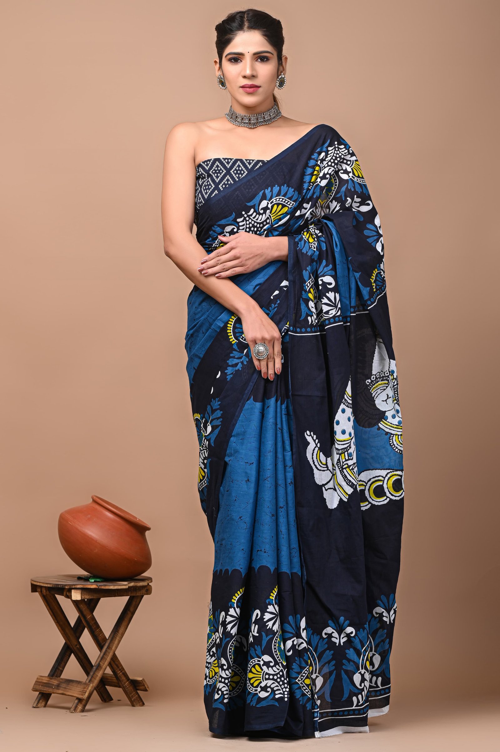 Cotton Printed Saree