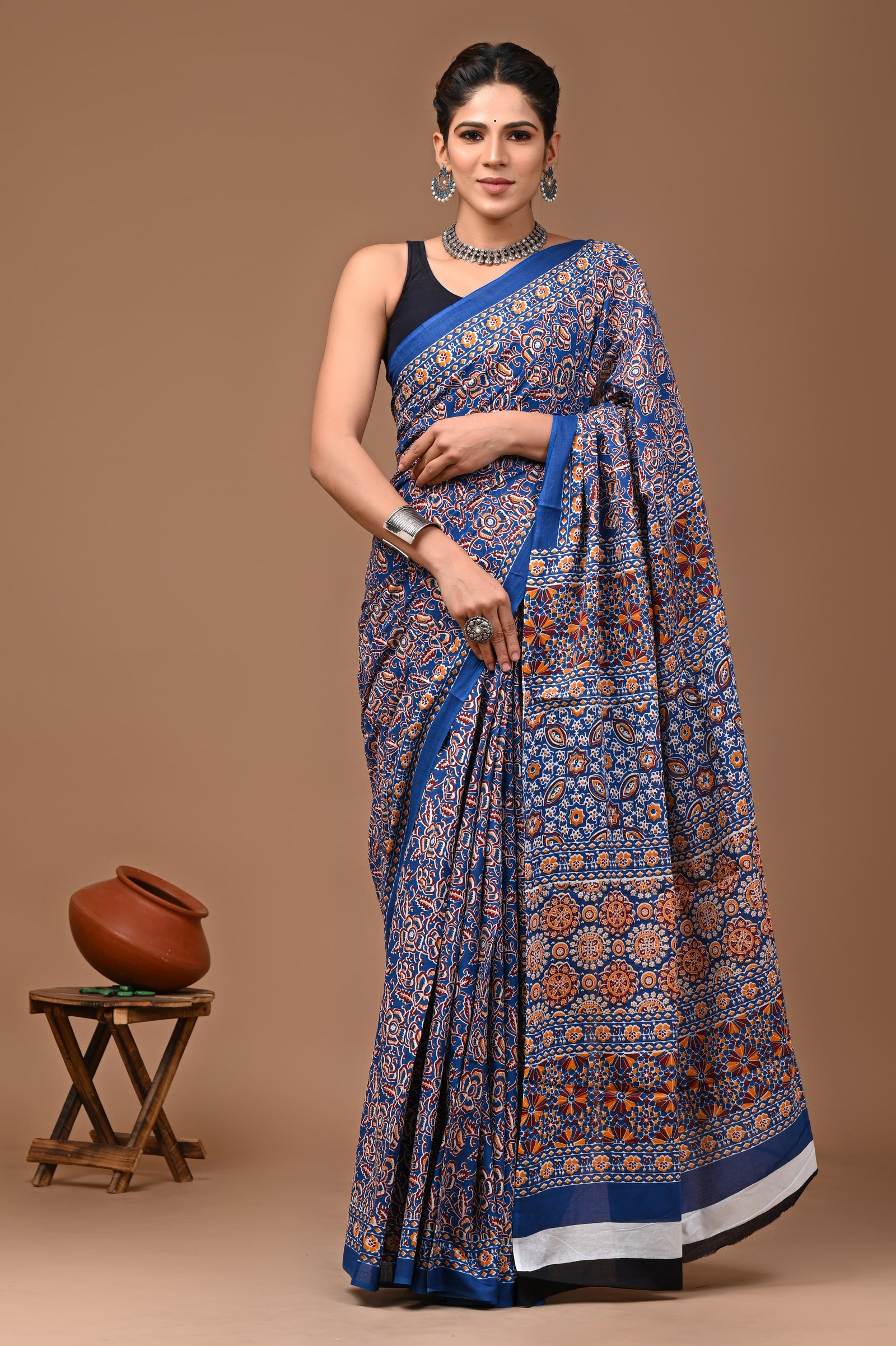 Cotton Printed Saree