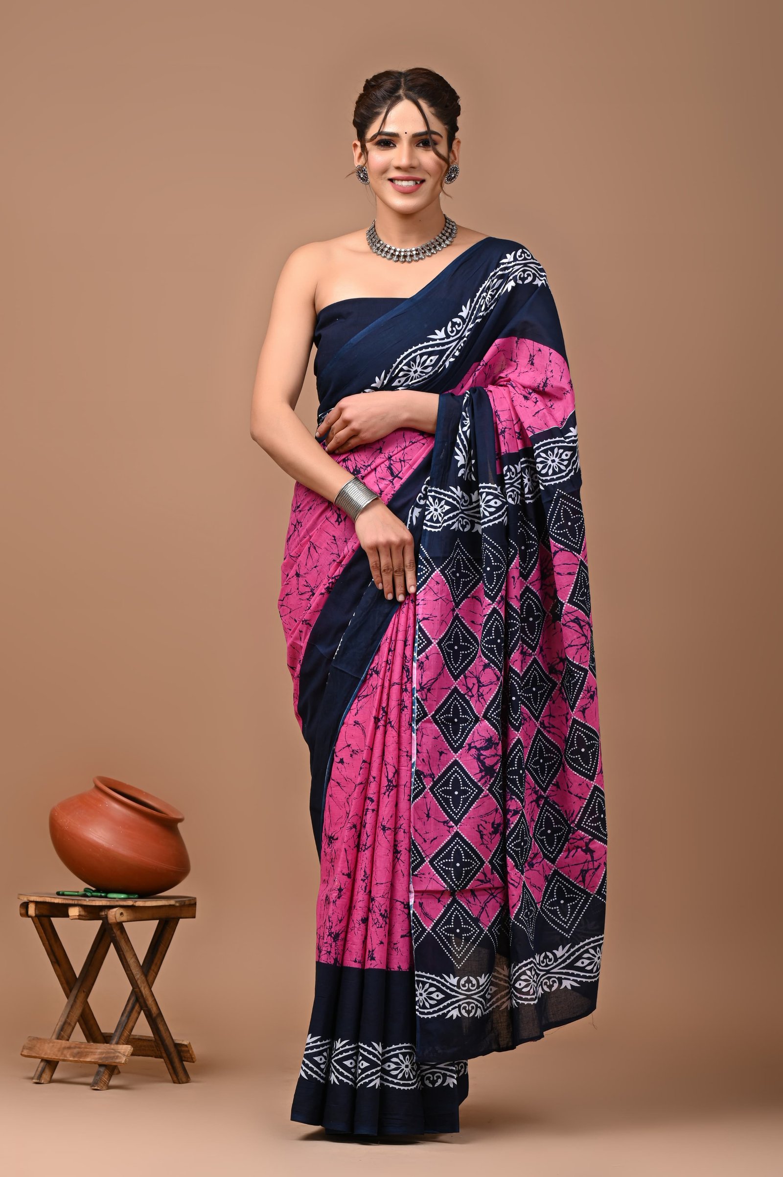 Cotton Printed Saree