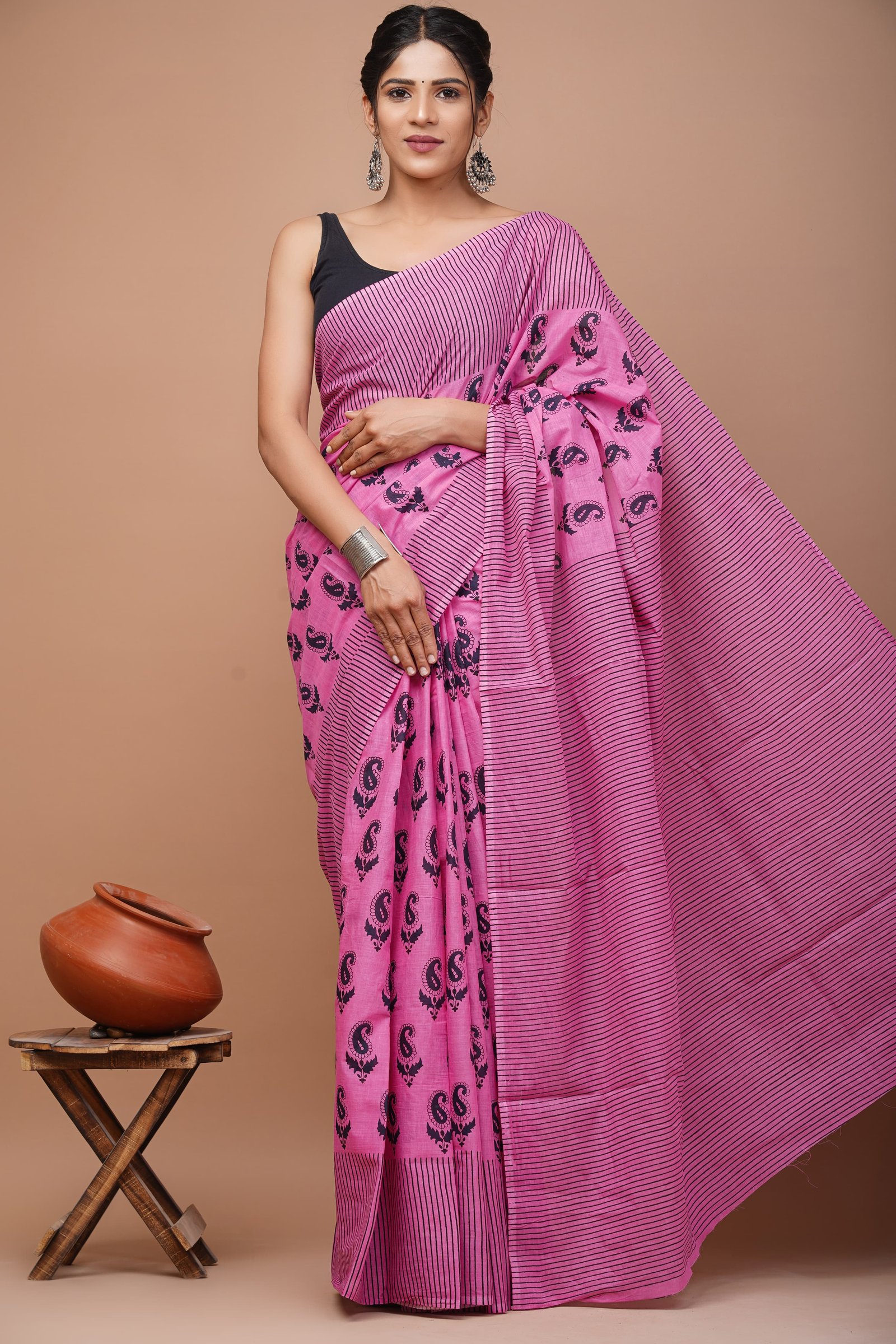 Cotton Printed Saree