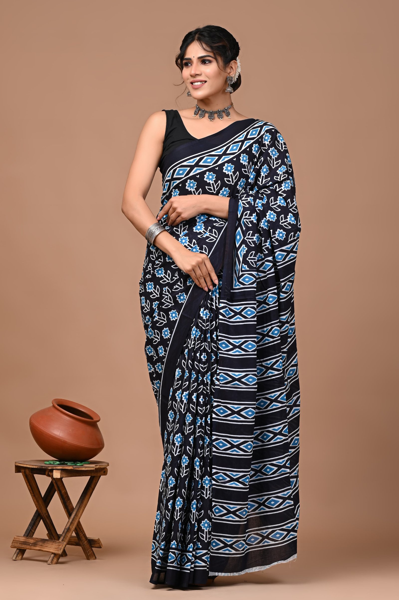 Cotton Printed Saree