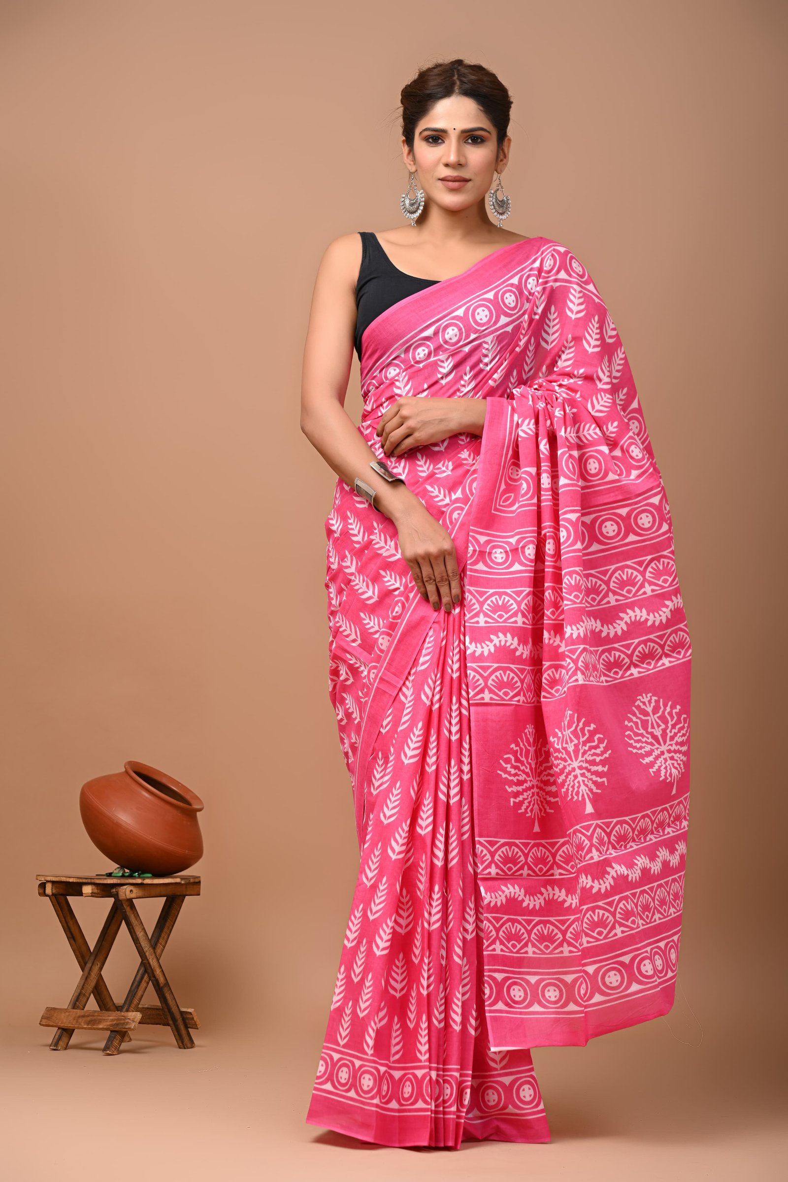 Cotton Printed Saree