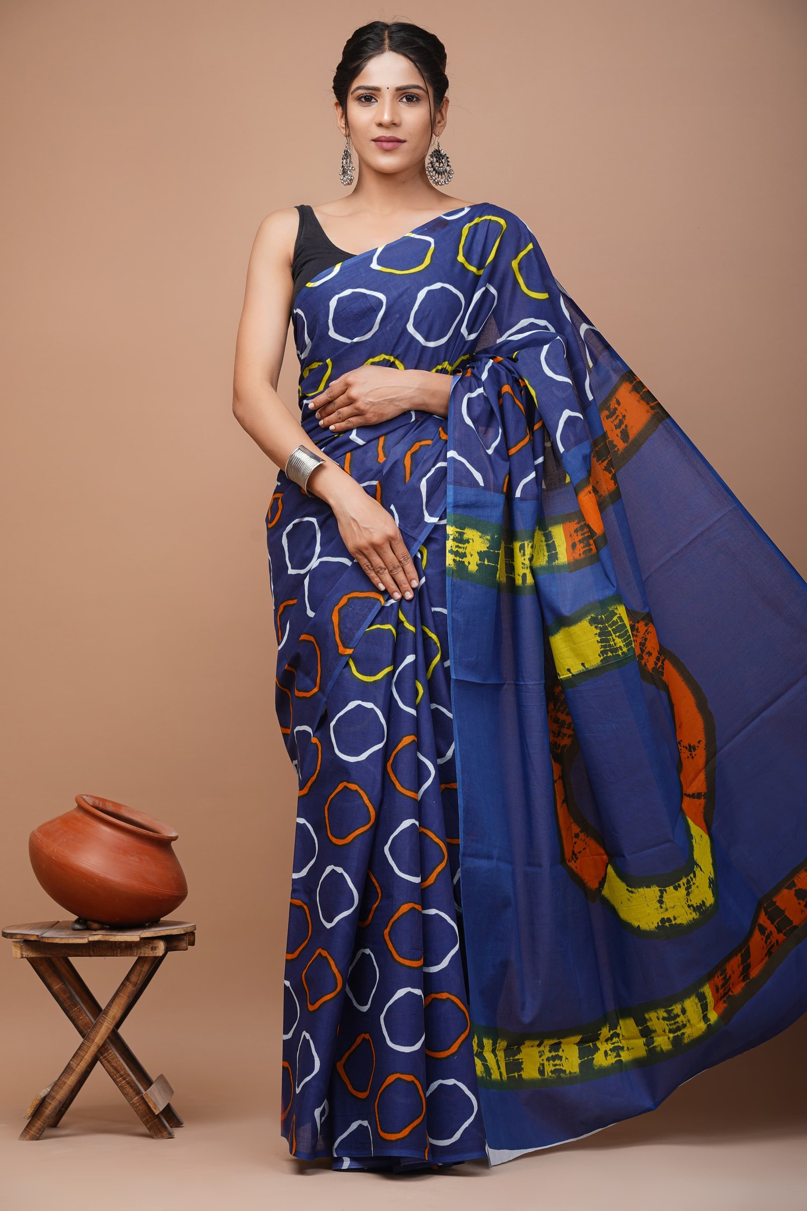 Cotton Printed Saree