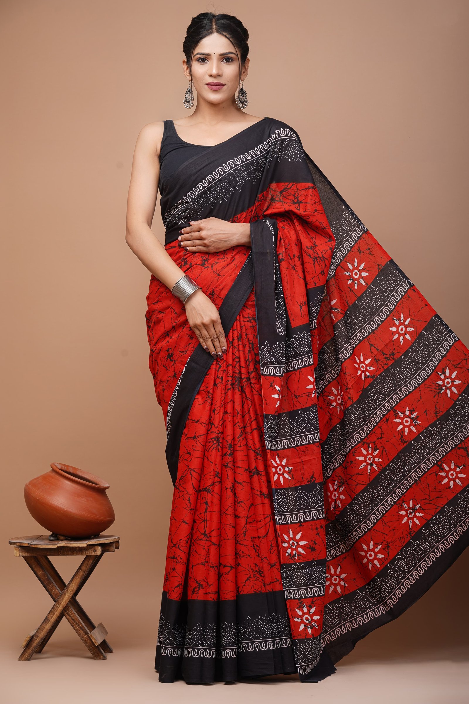 Cotton Printed Saree