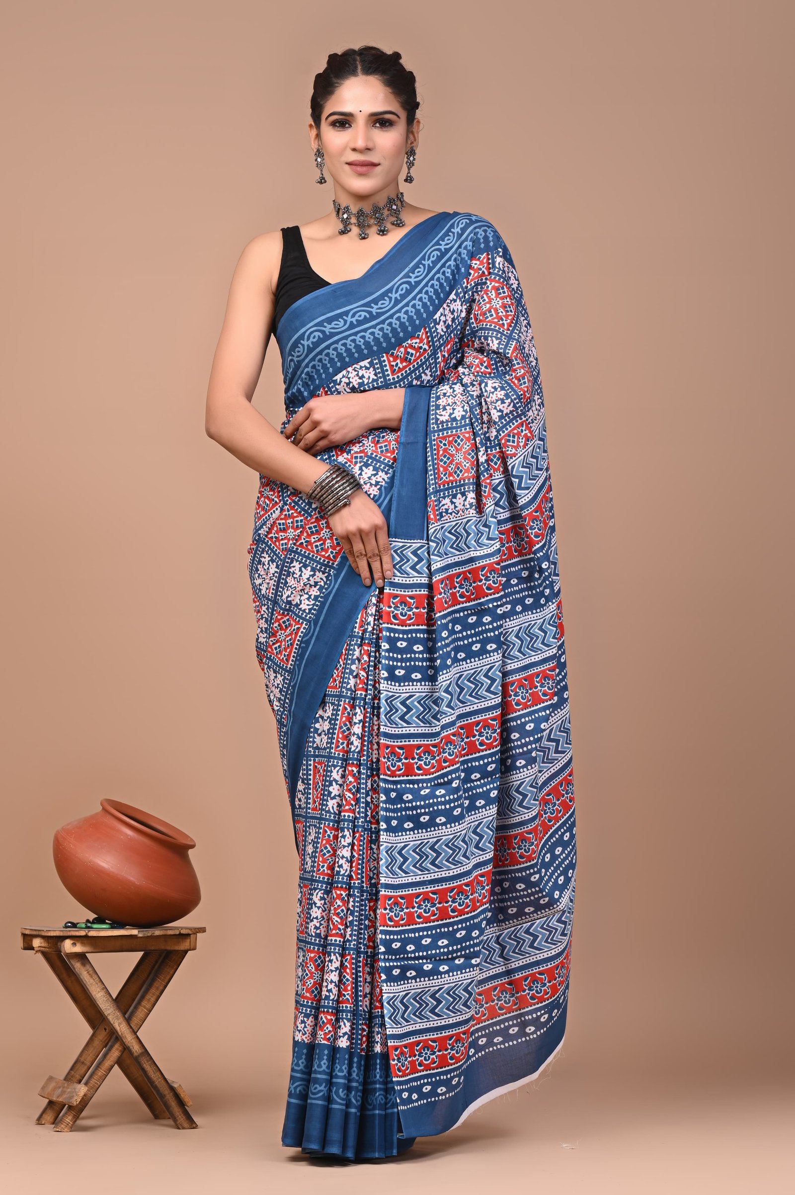 Cotton Printed Saree