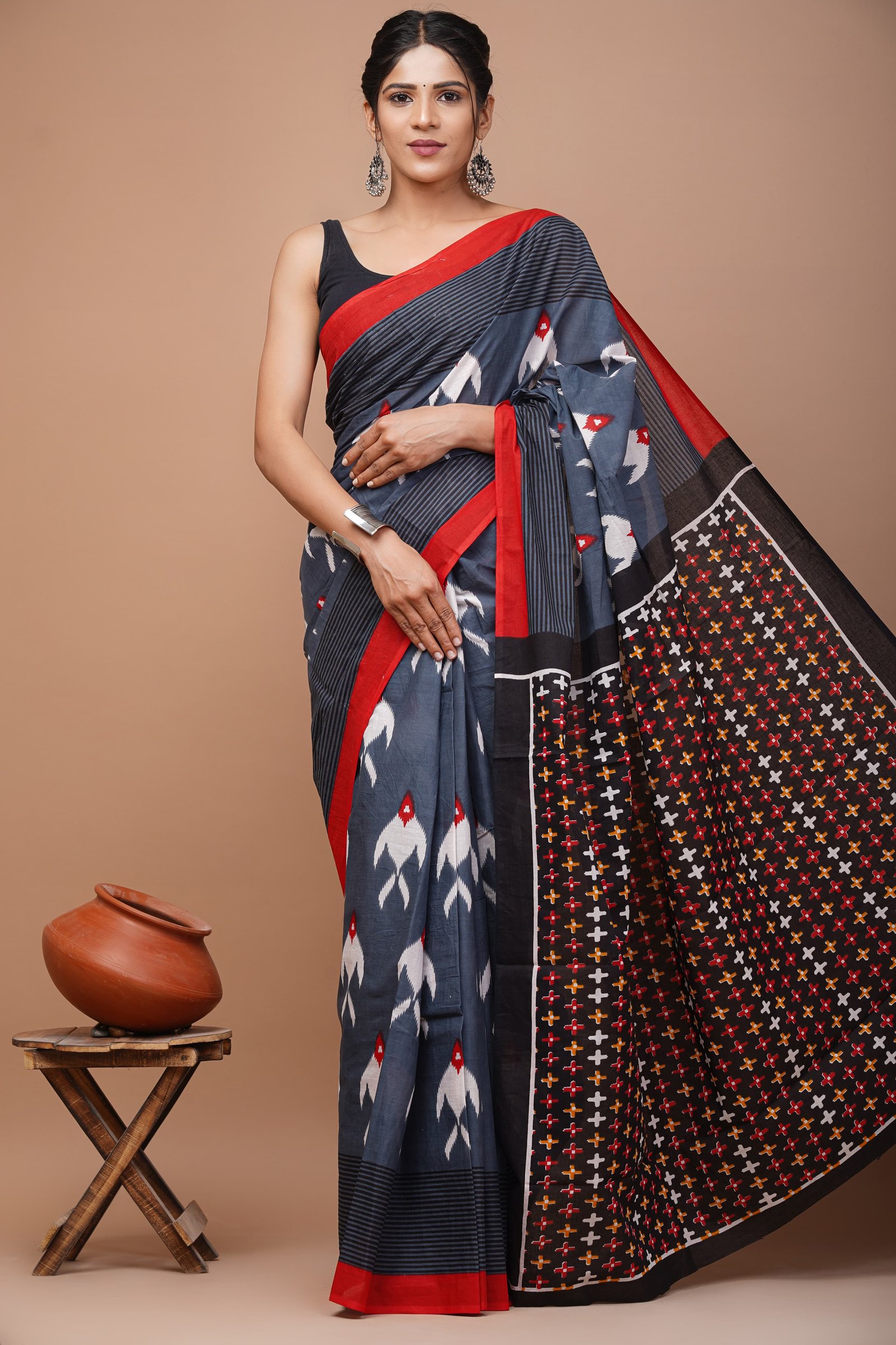 Cotton Printed Saree