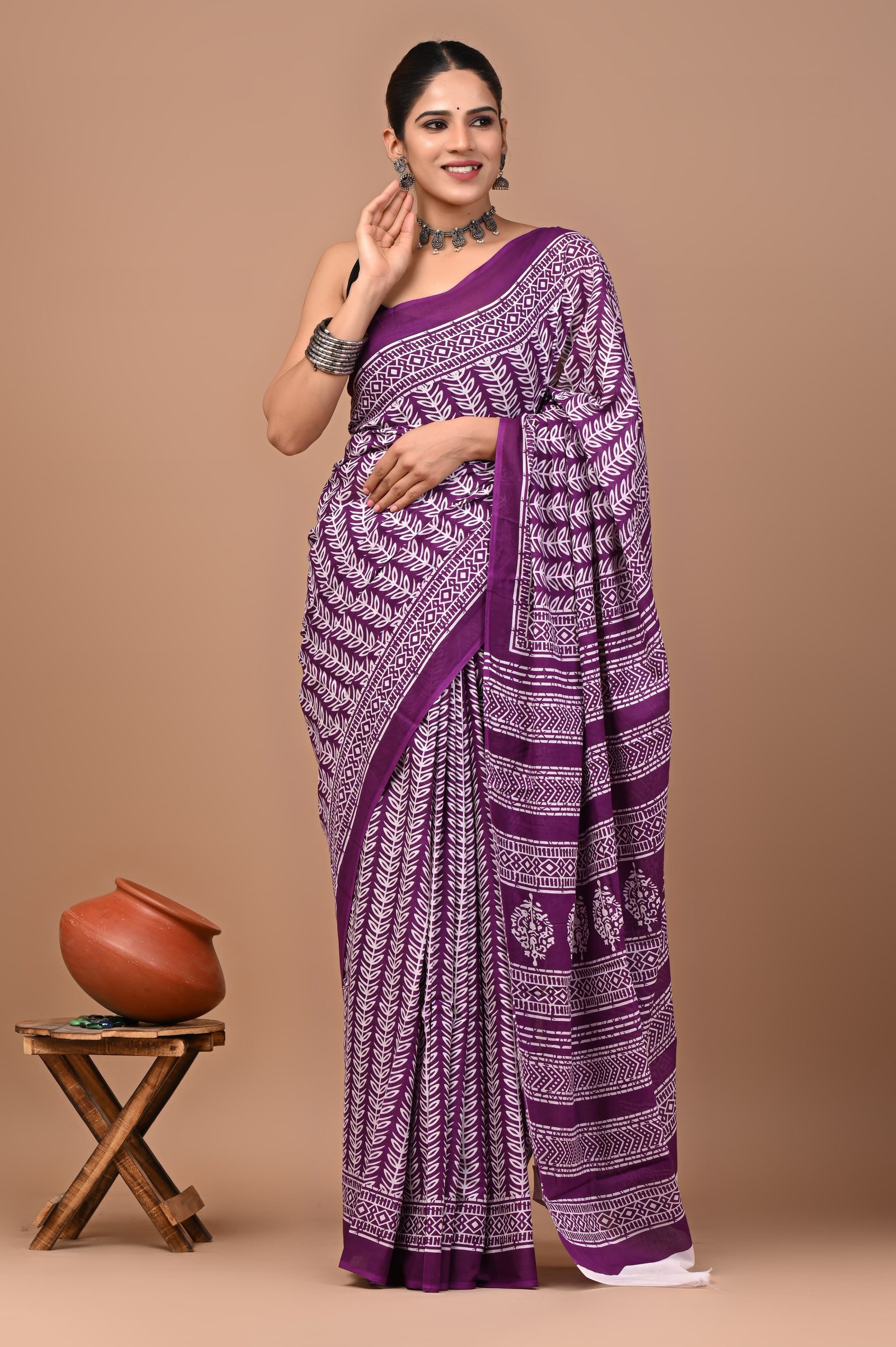 Cotton Printed Saree