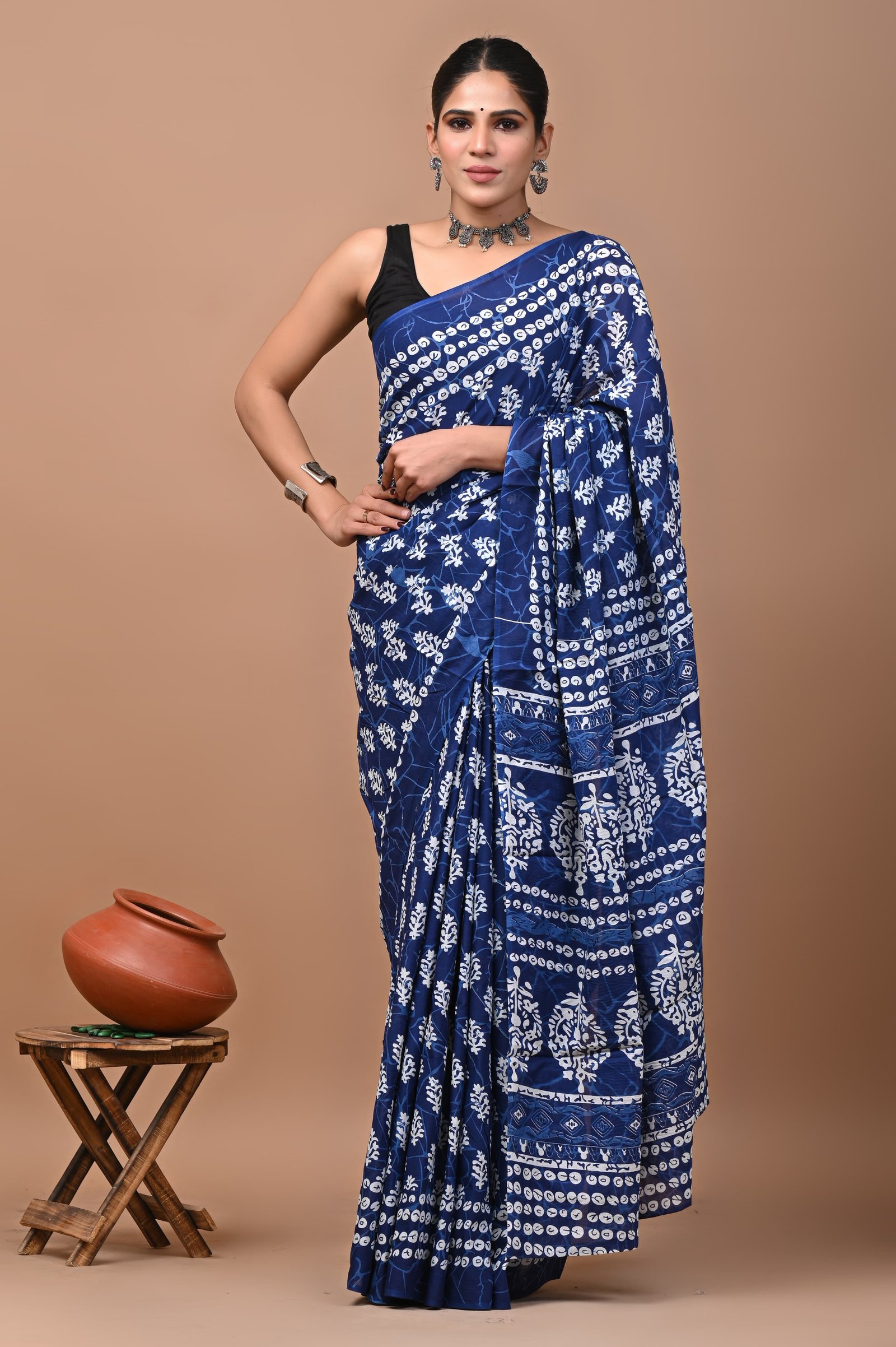 Cotton Printed Saree