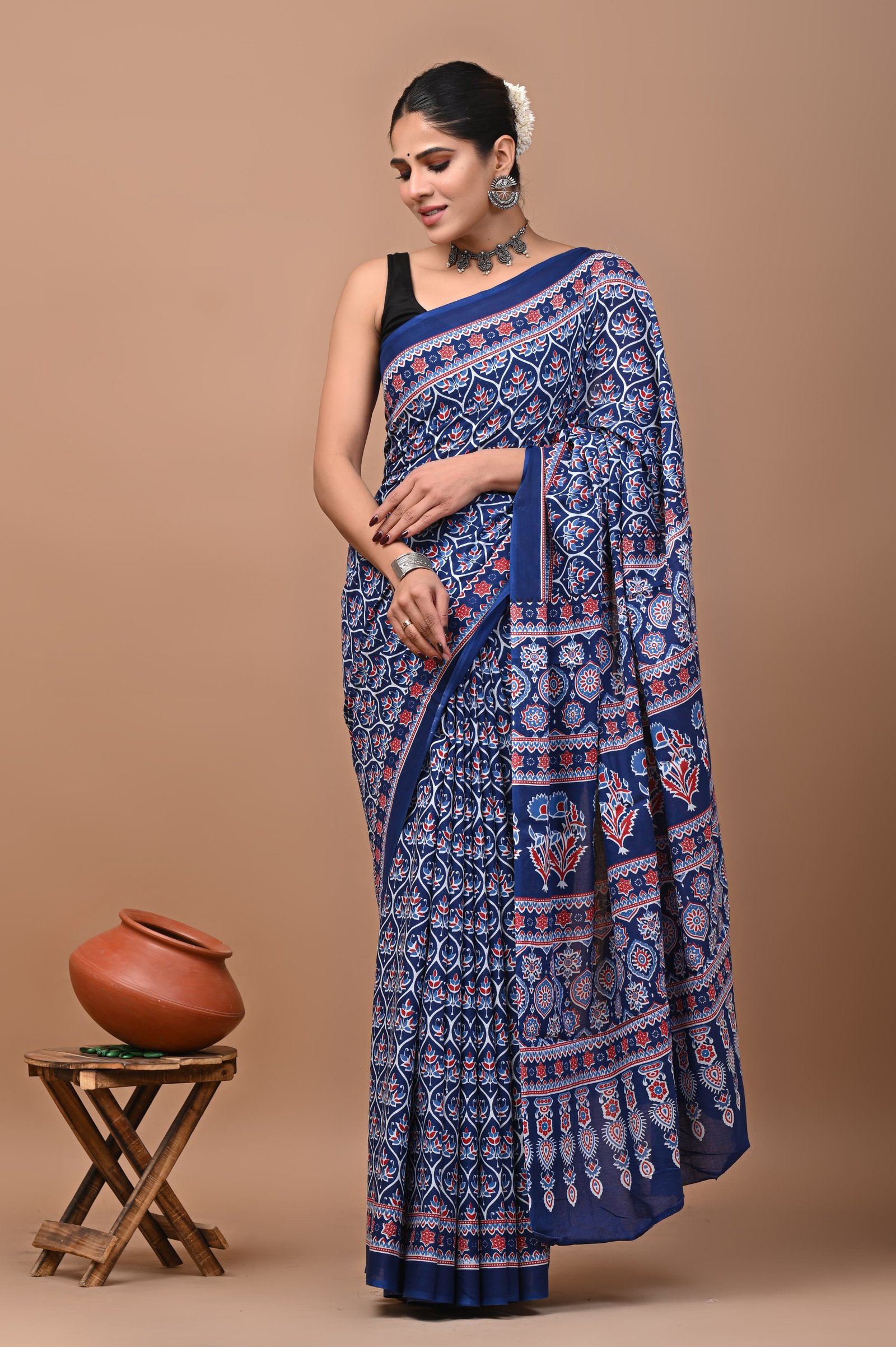 Cotton Printed Saree
