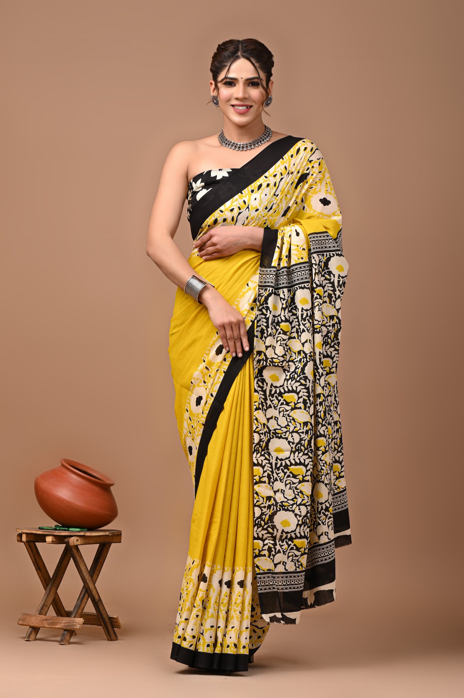 Cotton Printed Saree