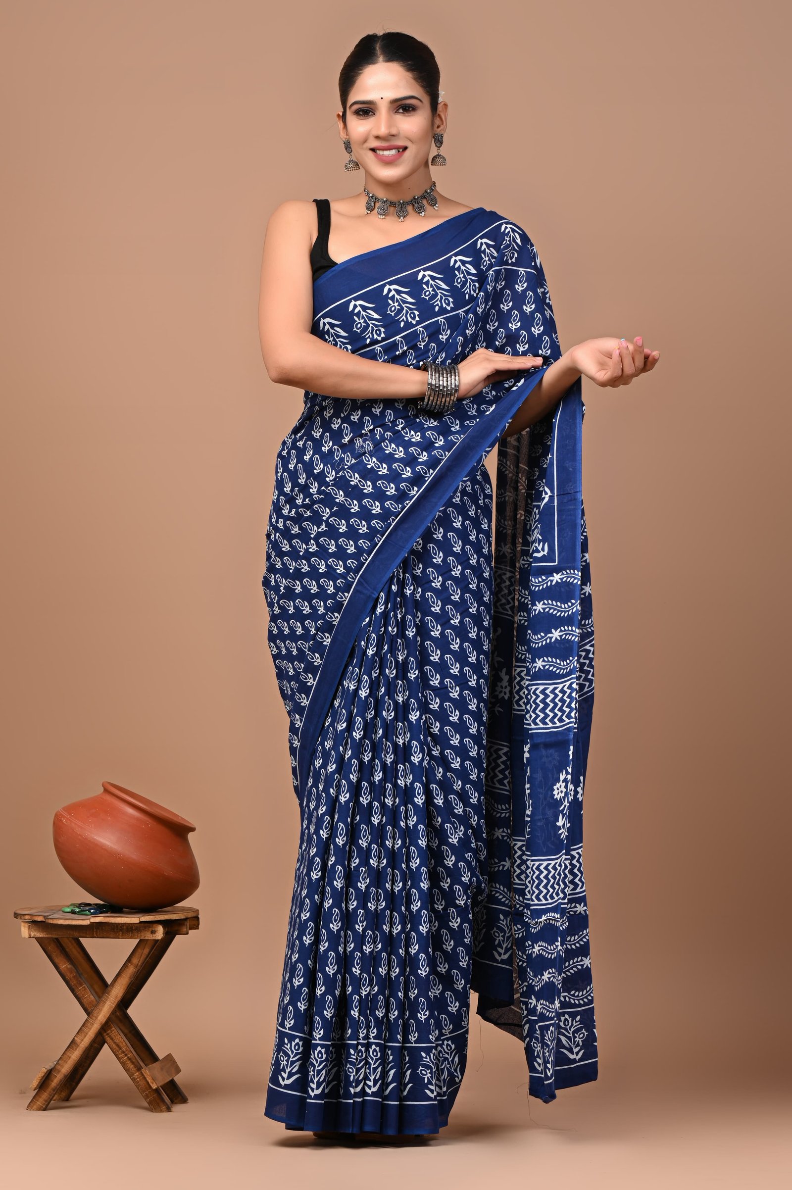 Cotton Printed Saree