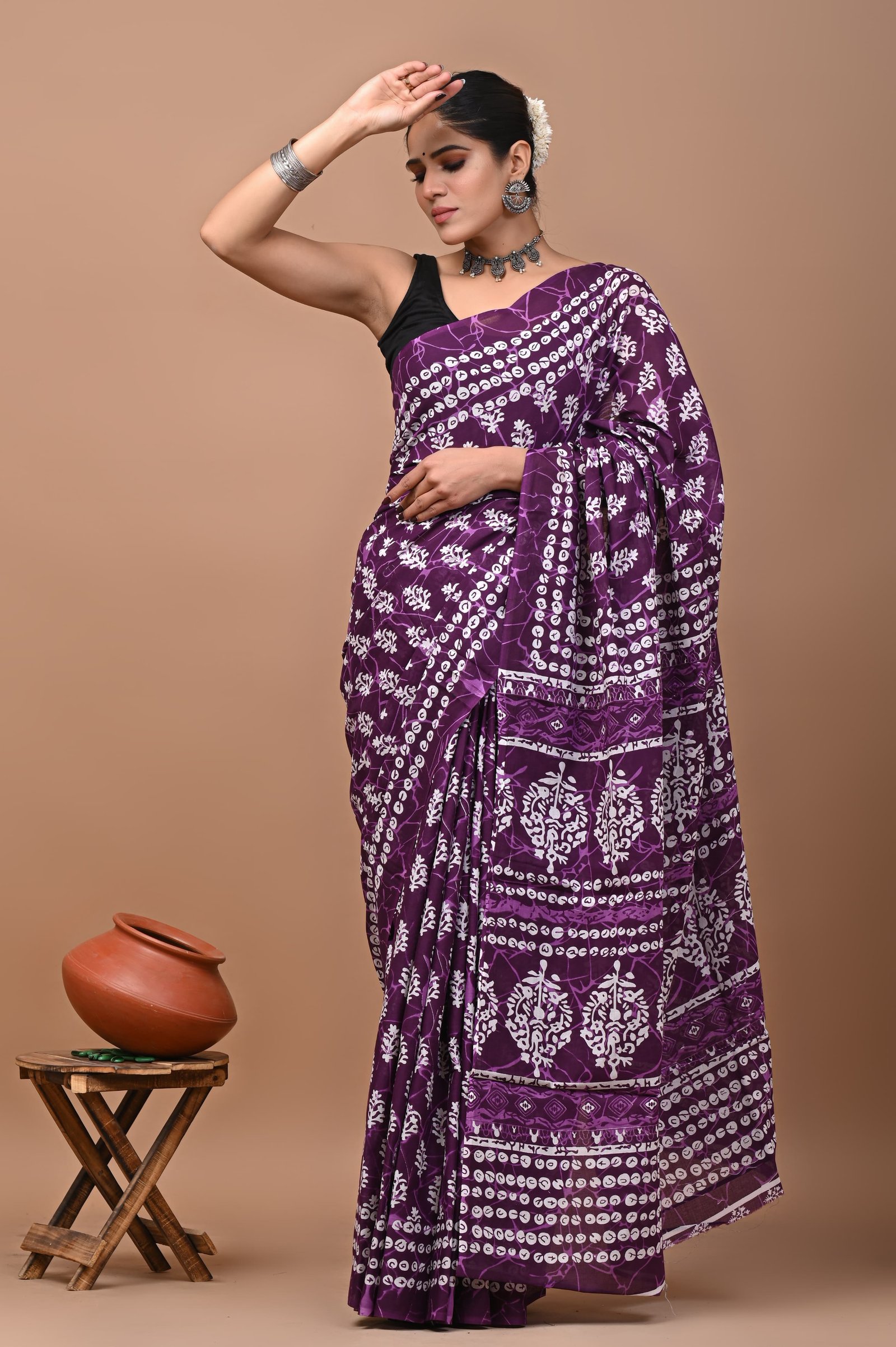 Cotton Printed Saree