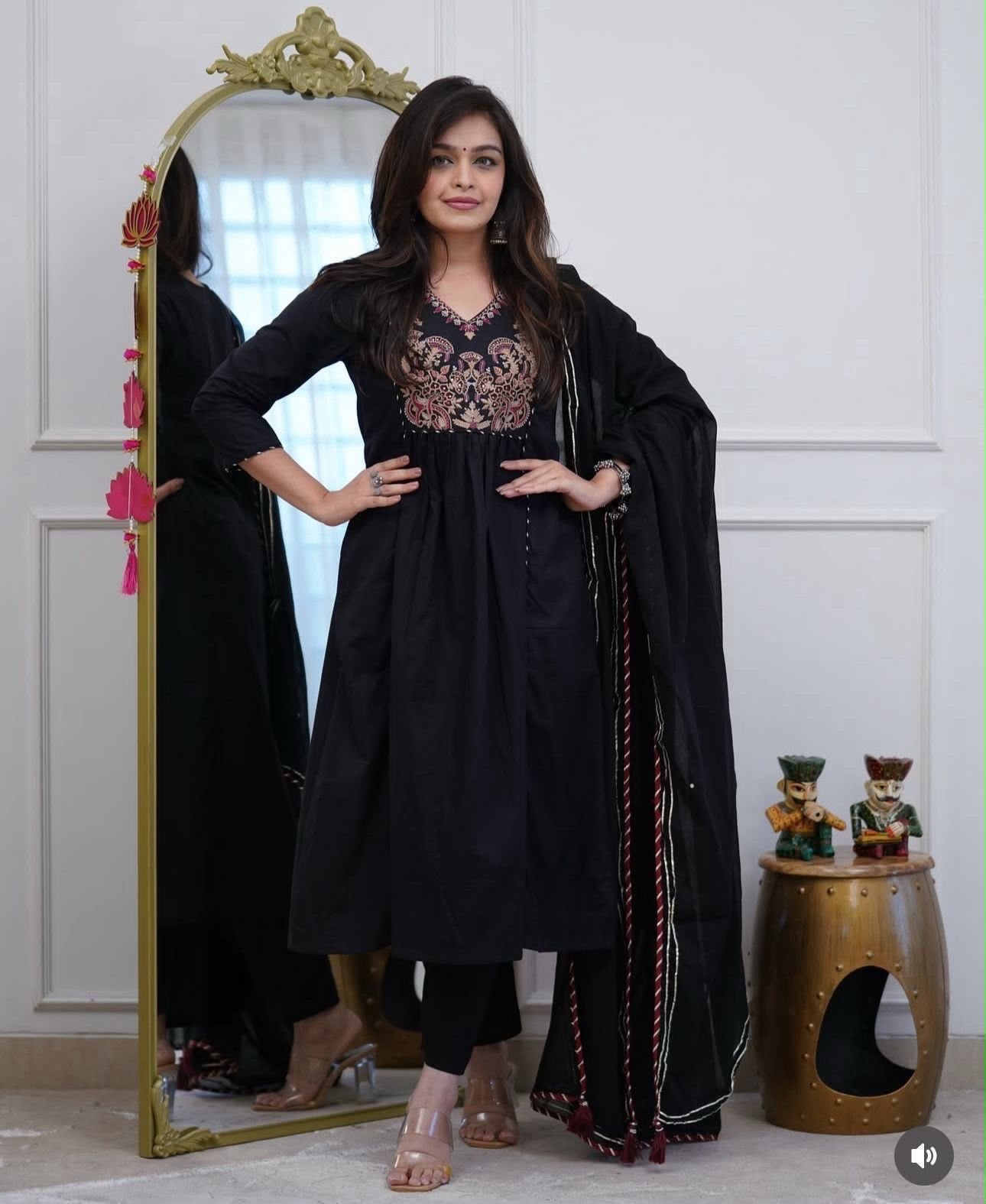 Cotton Embroidered Stitched Suit Set