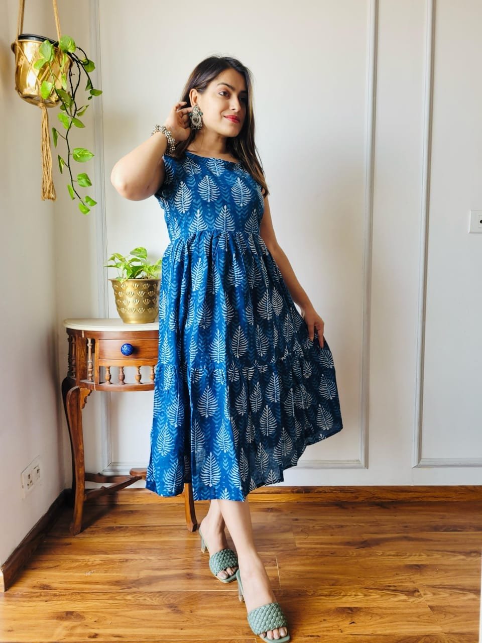 Cotton Printed Dress