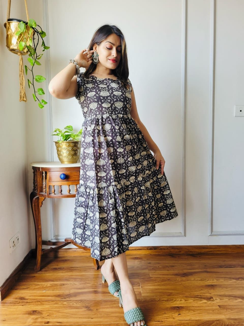 Cotton Printed Dress