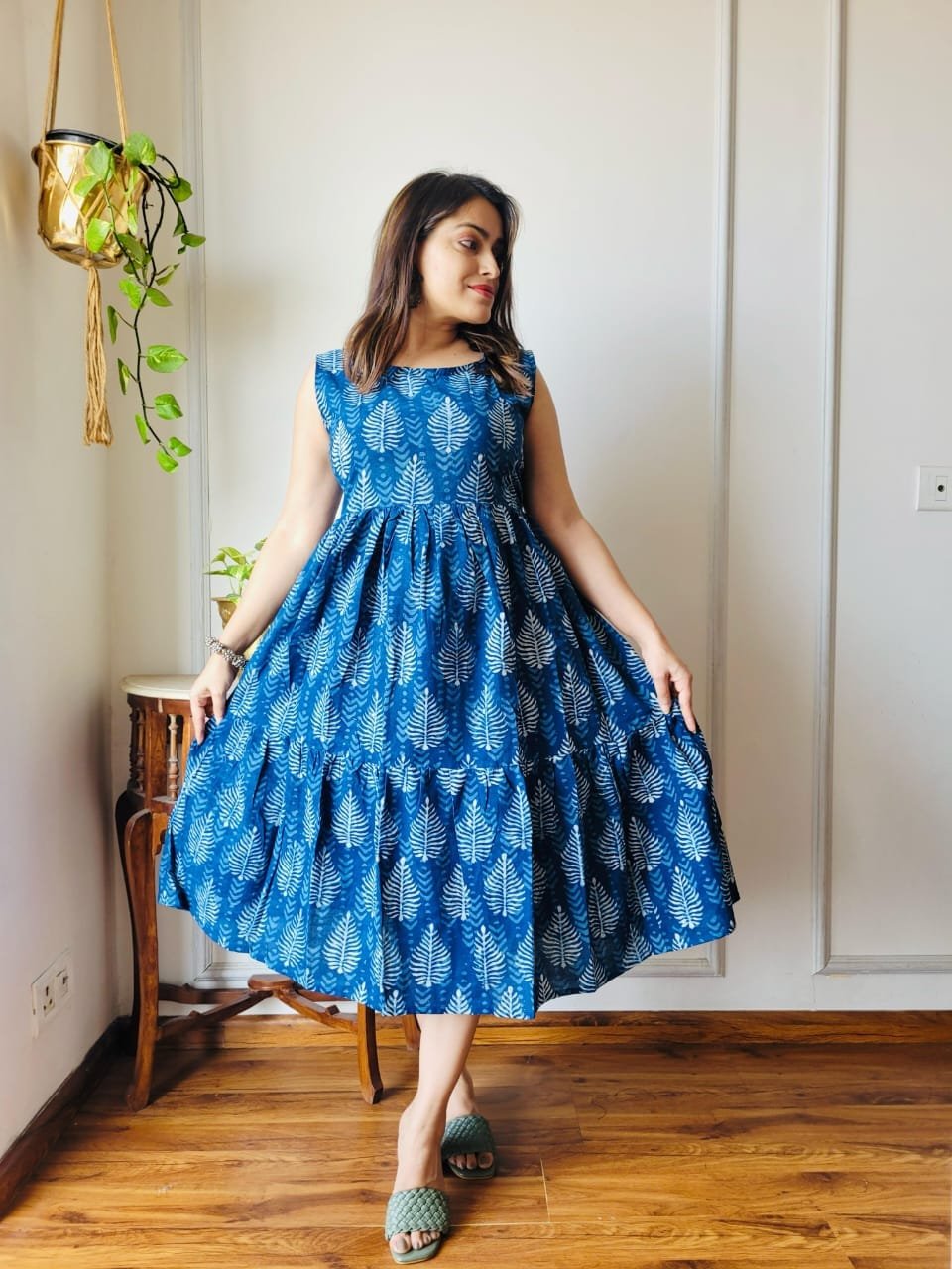 Cotton Printed Dress