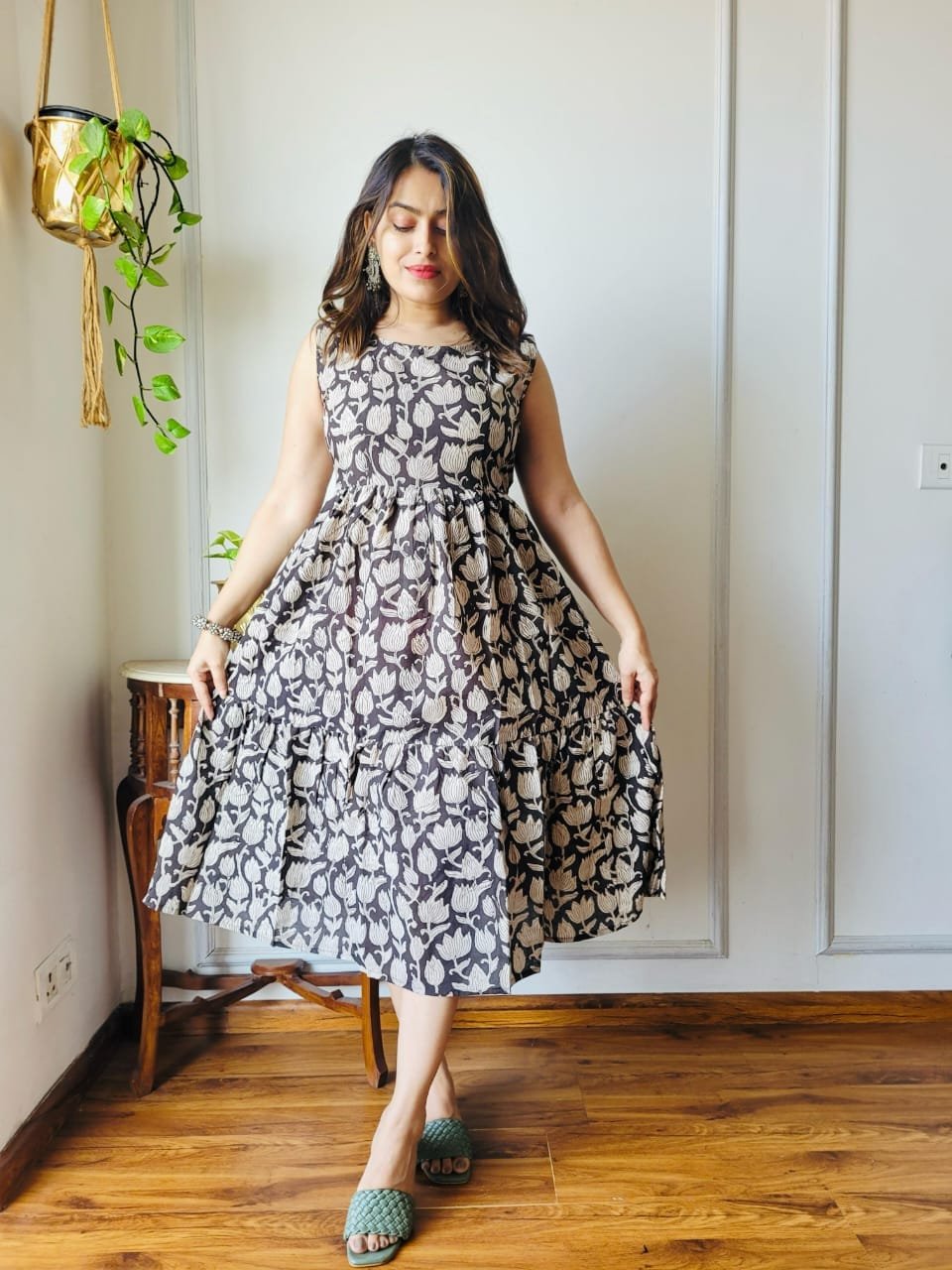 Cotton Printed Dress