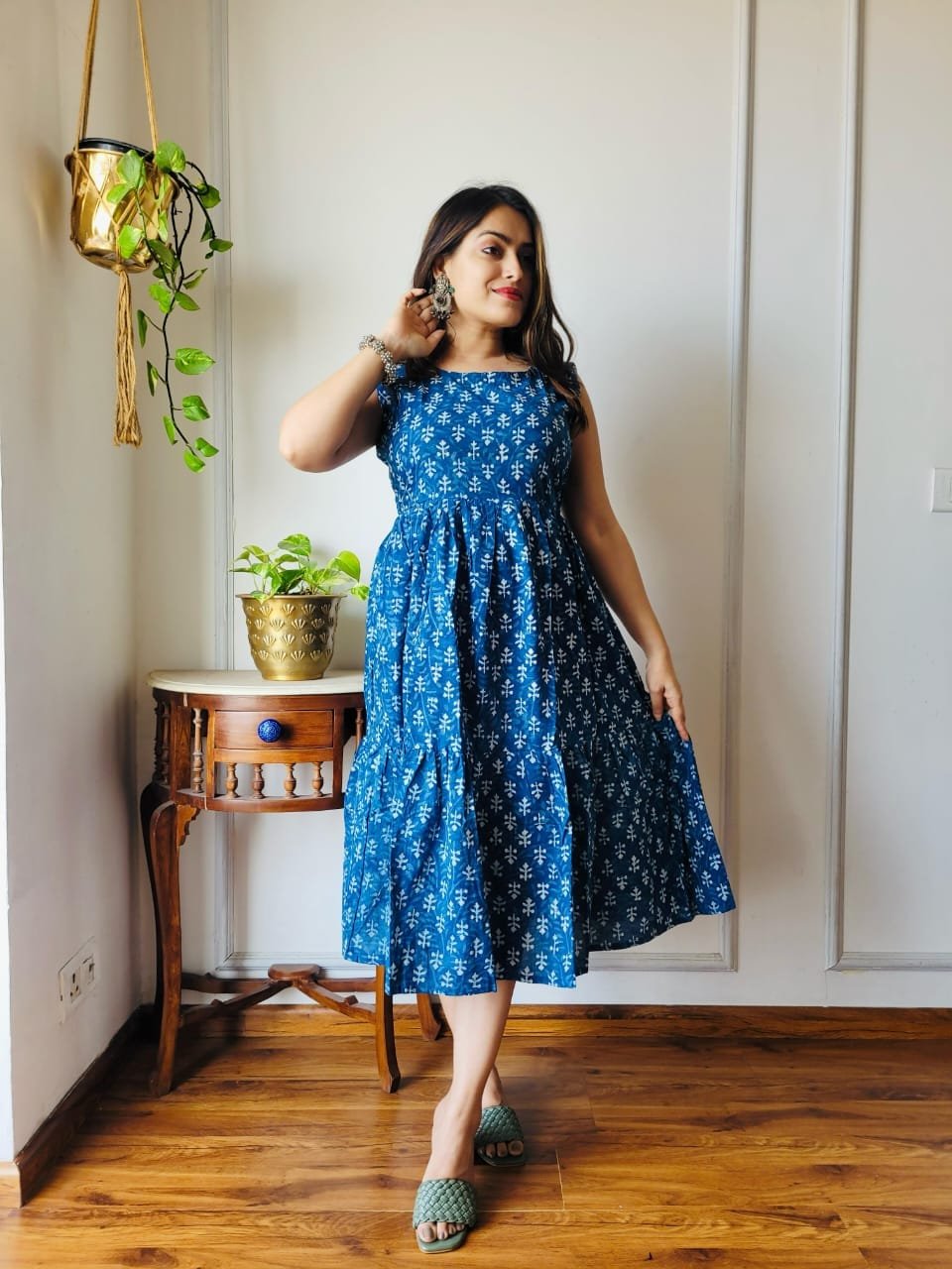 Cotton Printed Dress