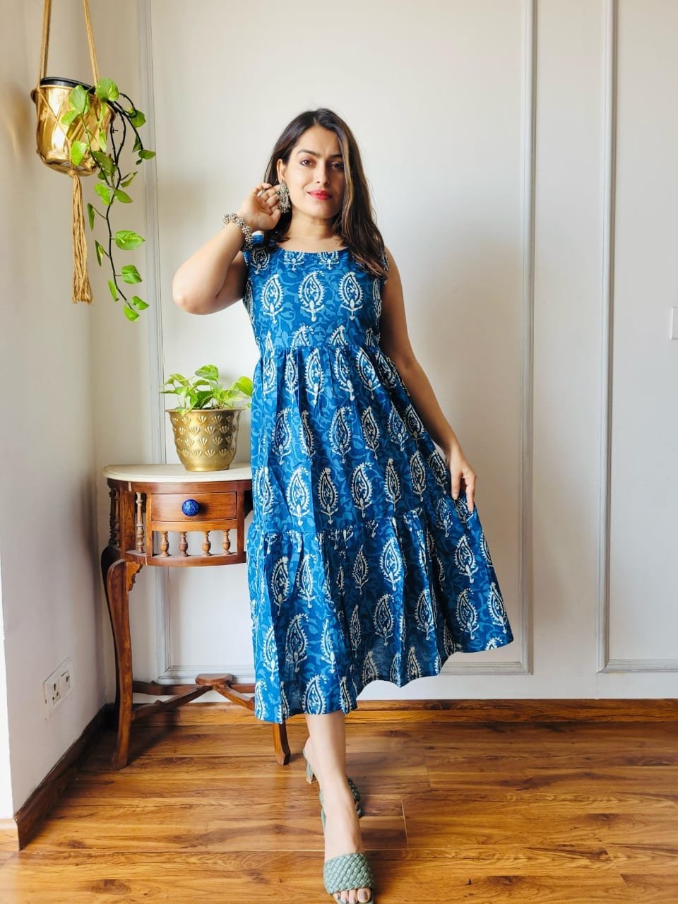 Cotton Printed Dress