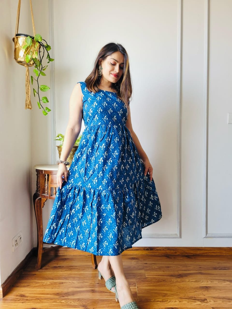 Cotton Printed Dress