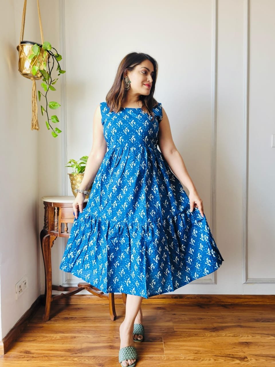 Cotton Printed Dress