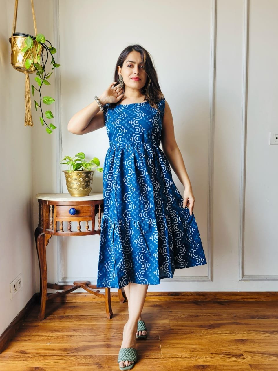 Cotton Printed Dress