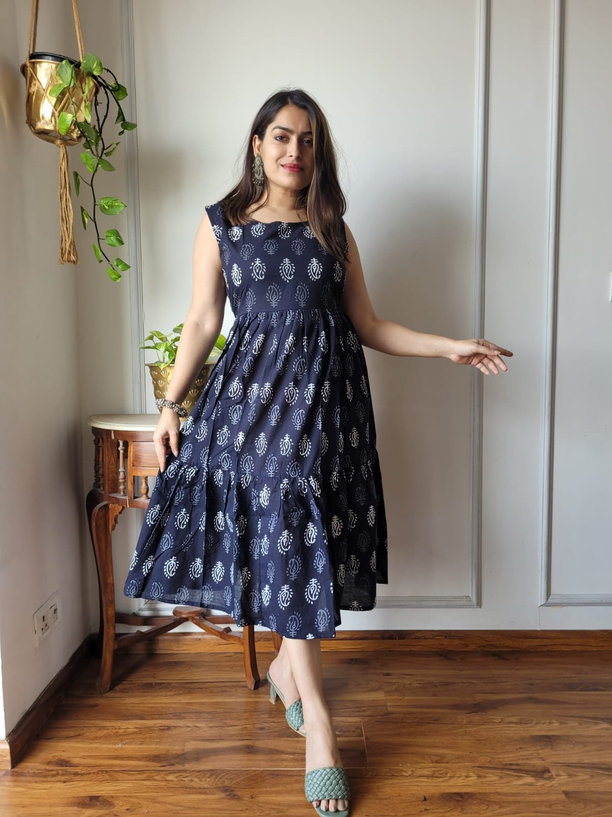 Cotton Printed Dress