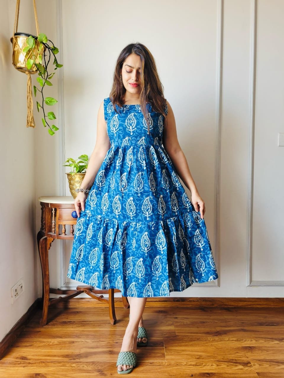 Cotton Printed Dress