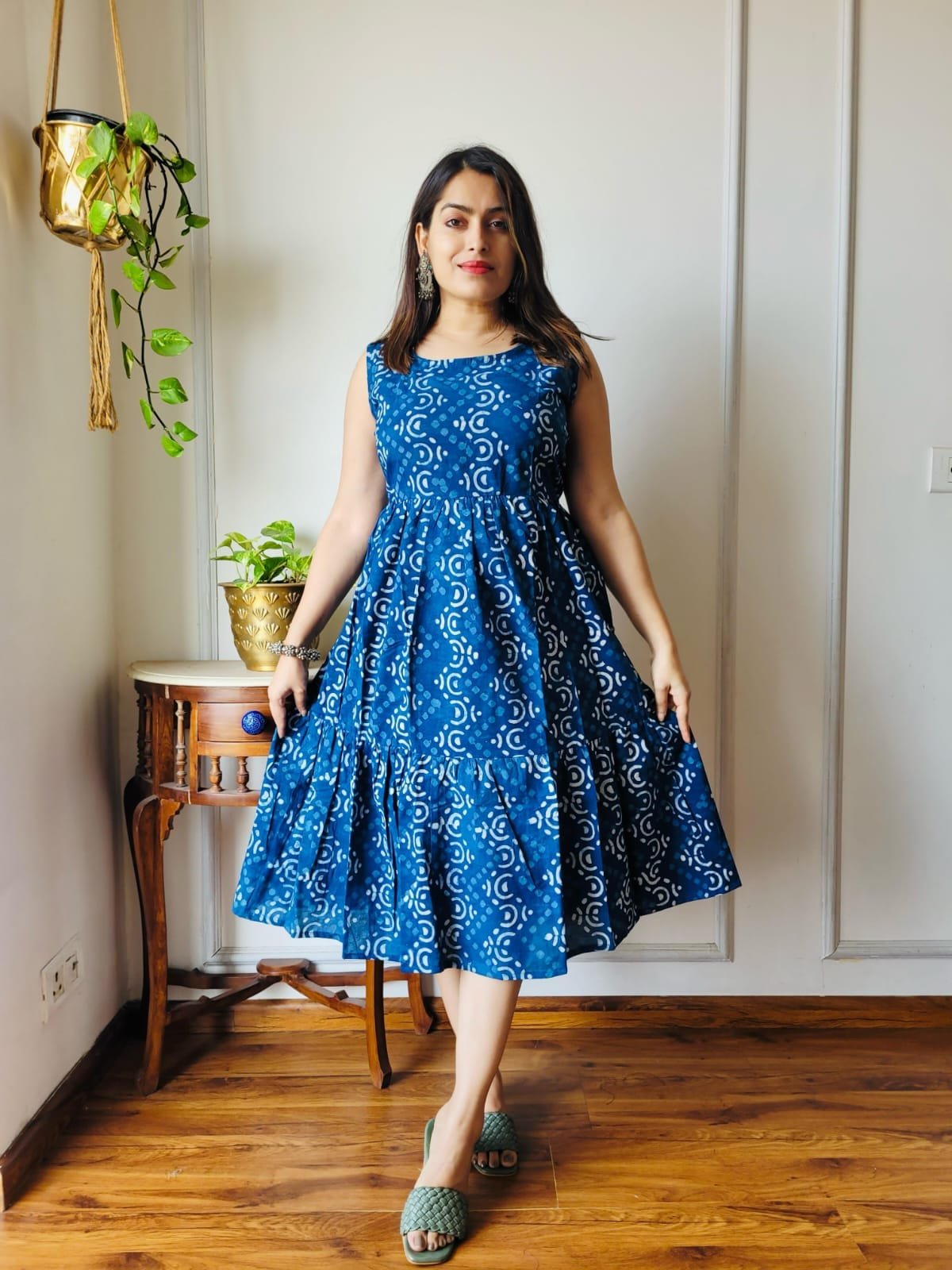 Cotton Printed Dress