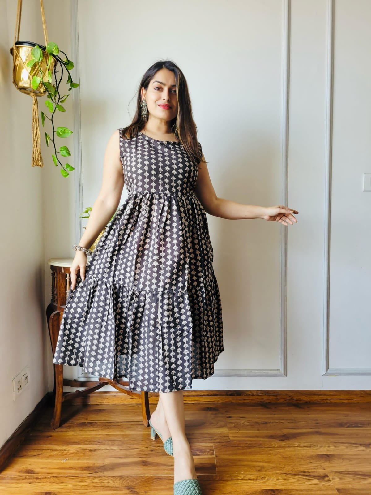 Cotton Printed Dress