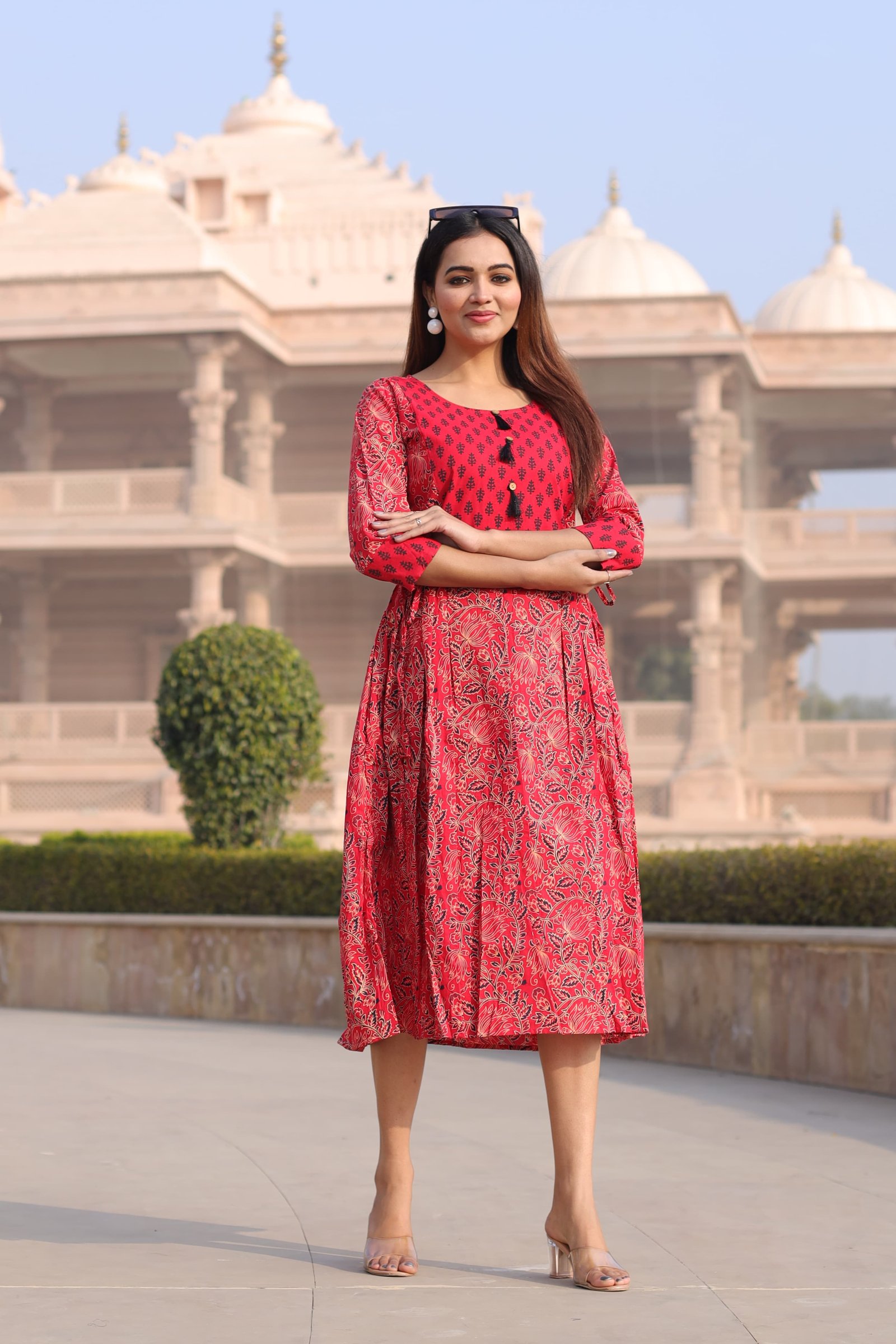 Cotton Printed Dress