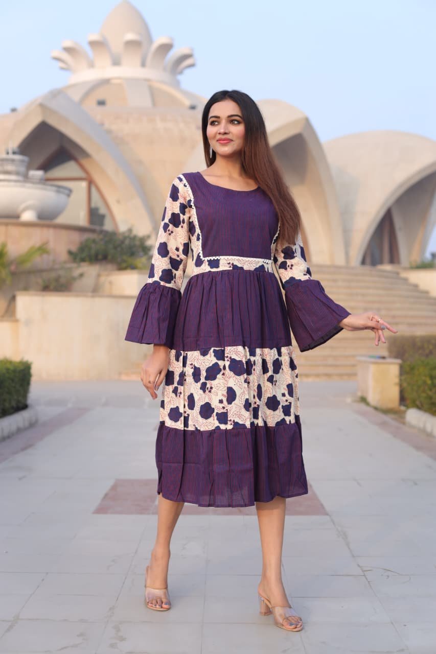 Cotton Printed Dress
