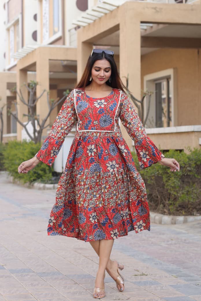 Cotton Printed Dress
