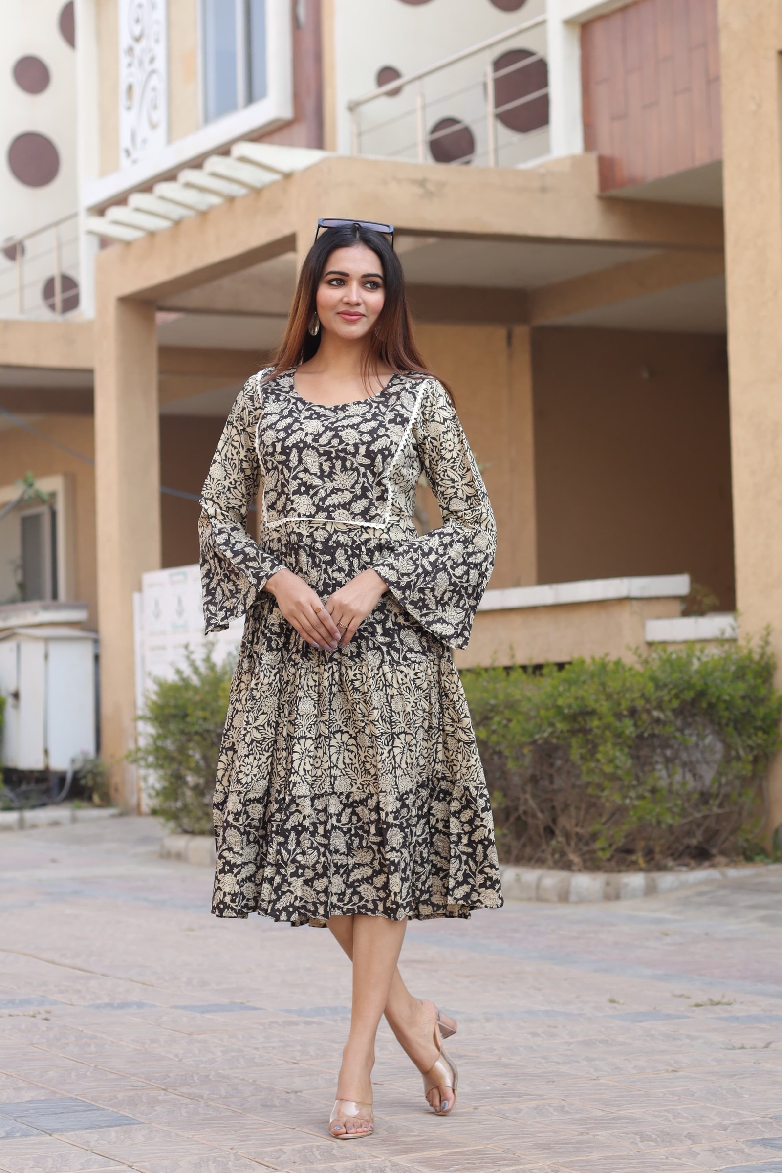 Cotton Printed Dress