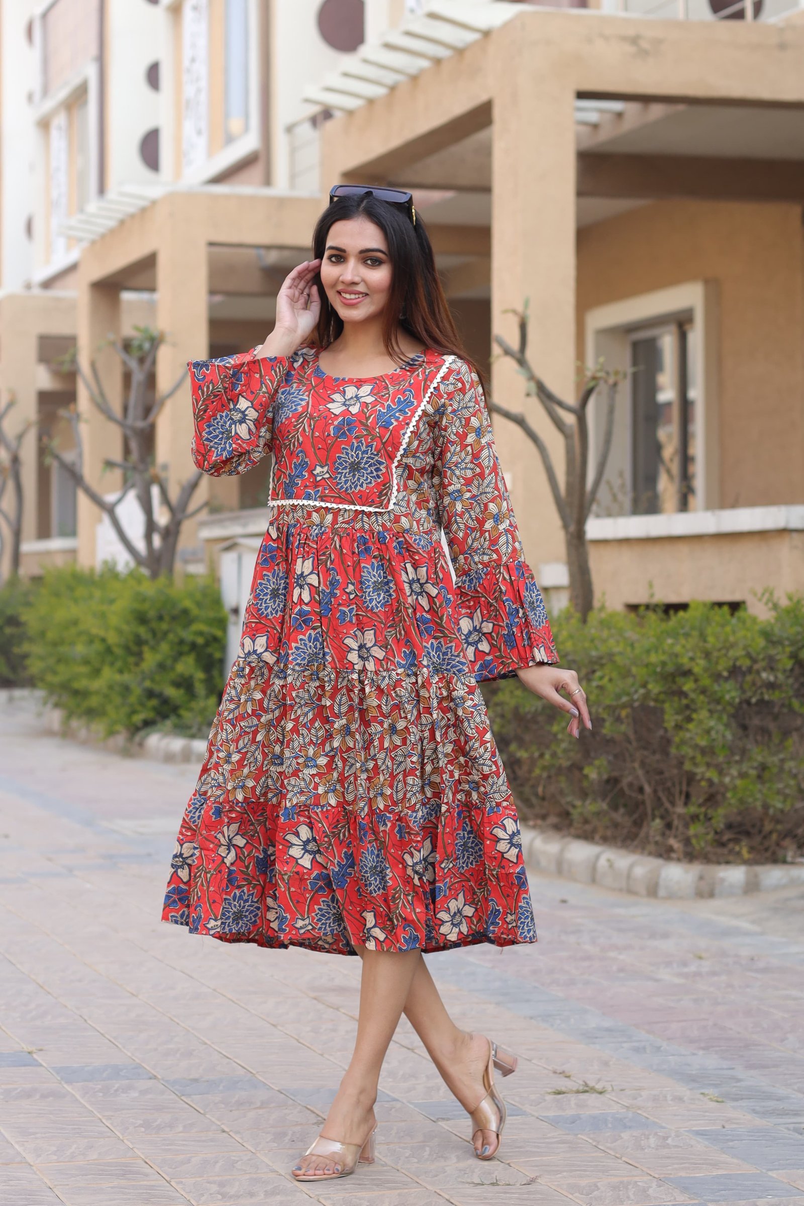 Cotton Printed Dress