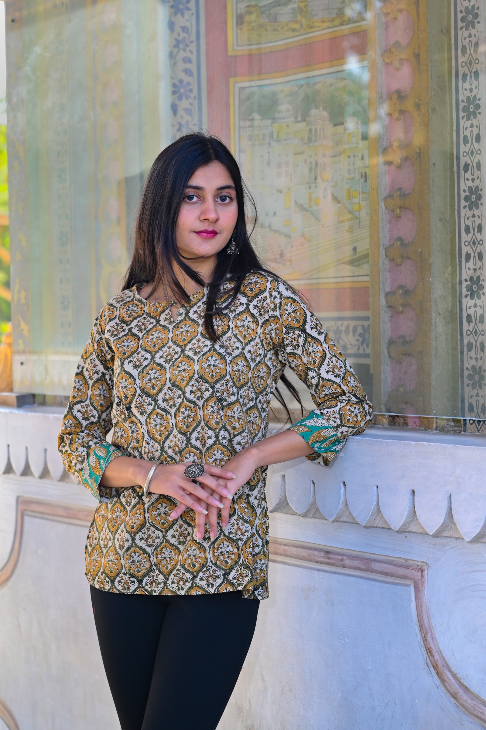 Cotton Printed Top