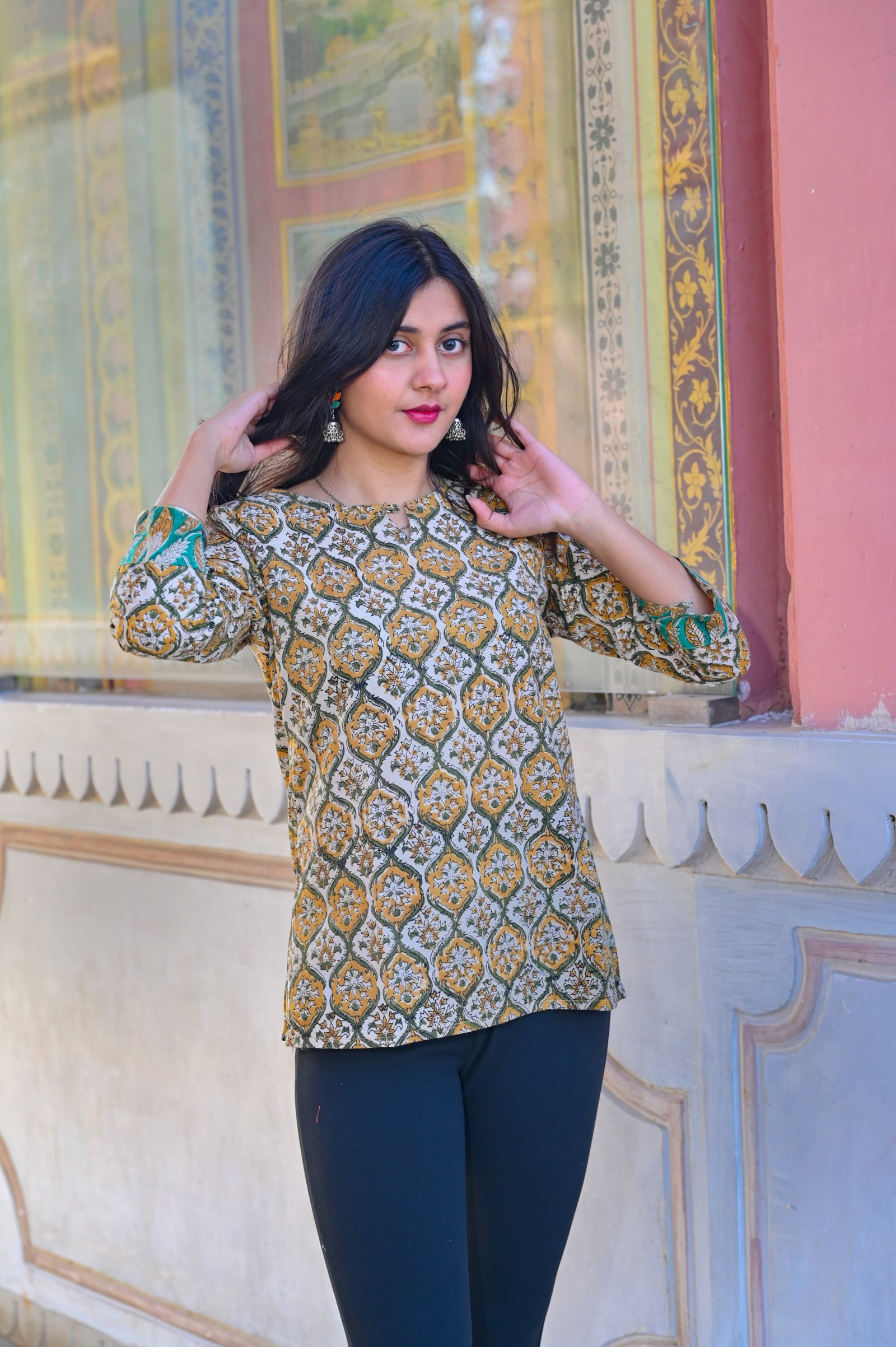 Cotton Printed Top