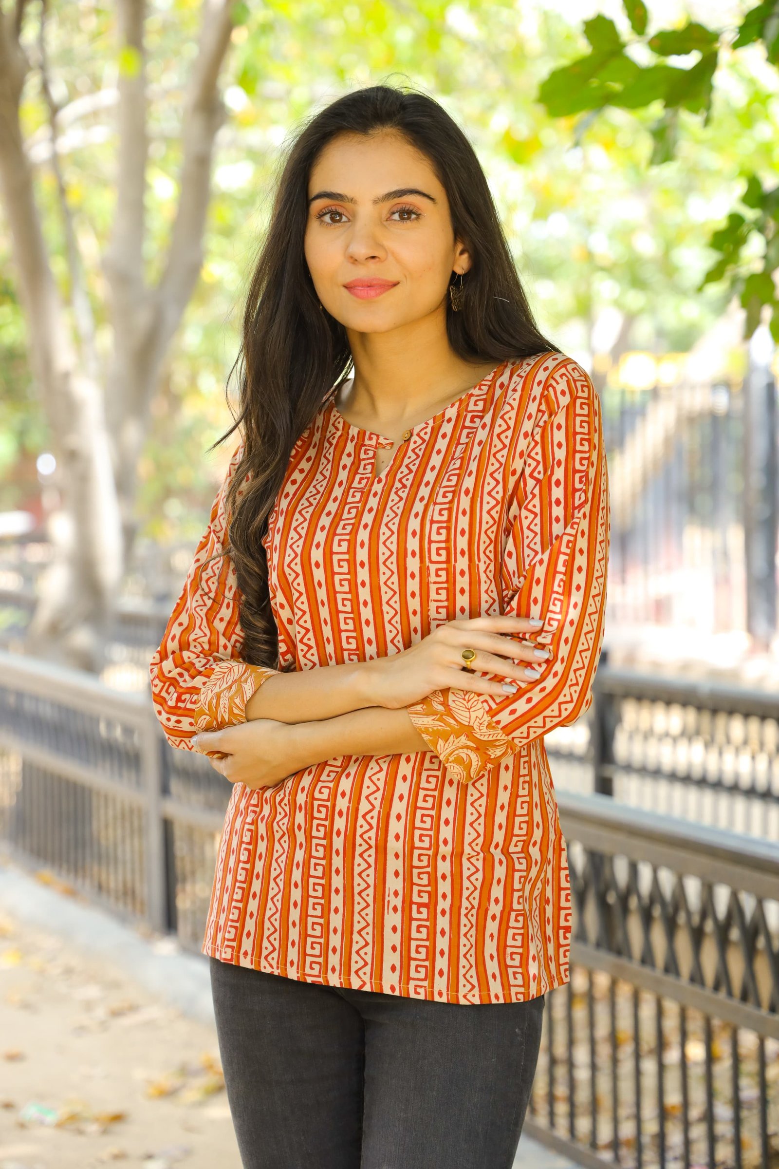 Cotton Printed Top