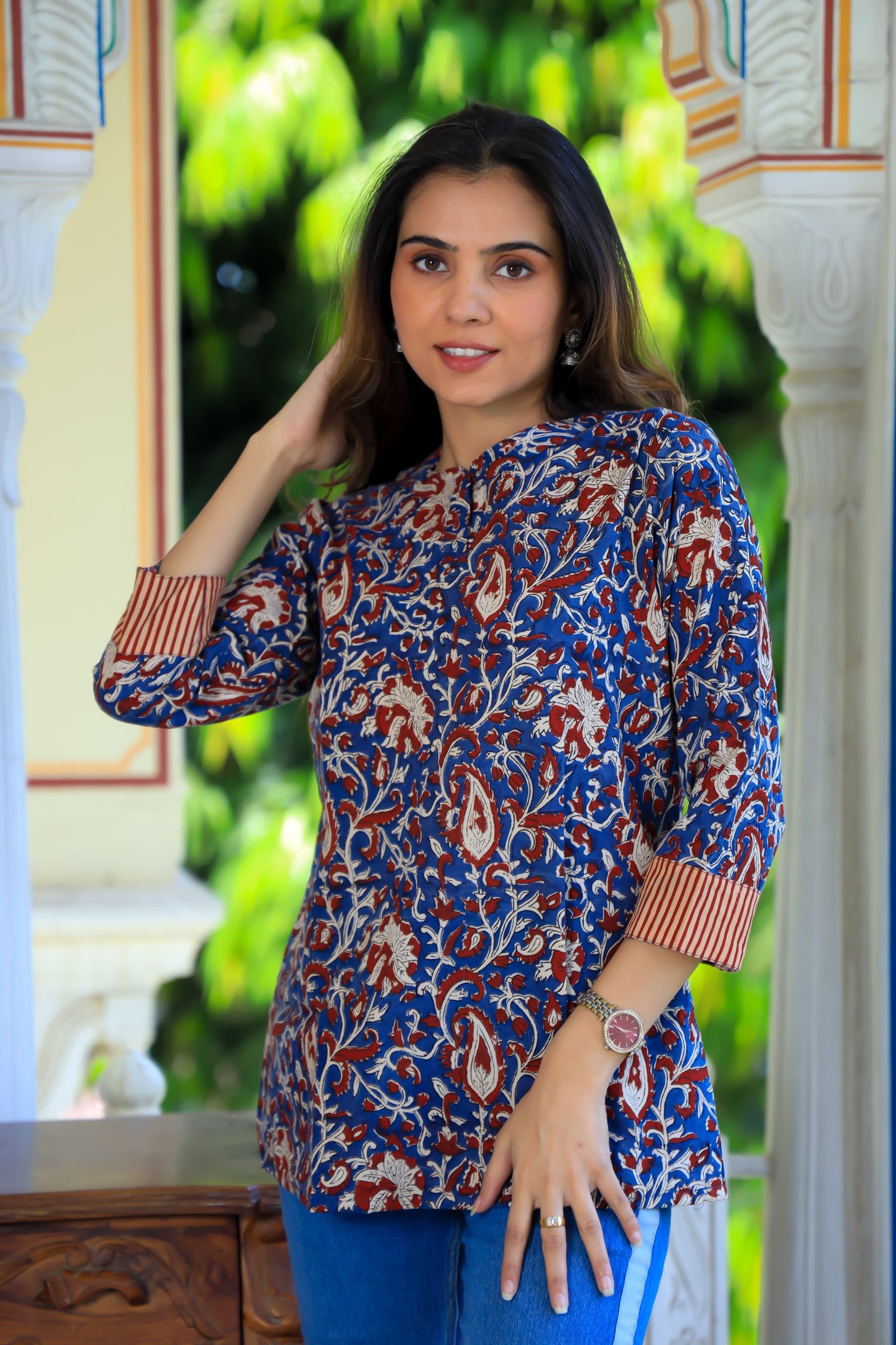 Cotton Printed Top