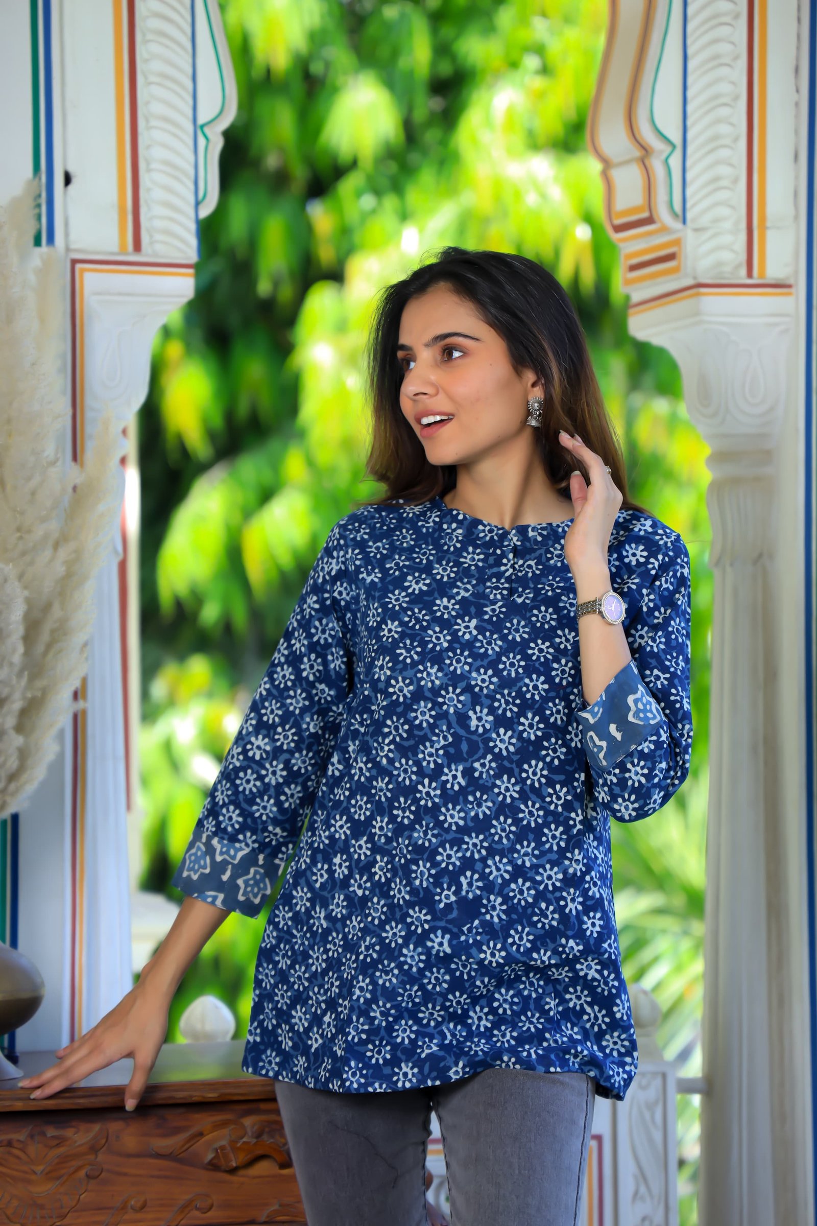 Cotton Printed Top