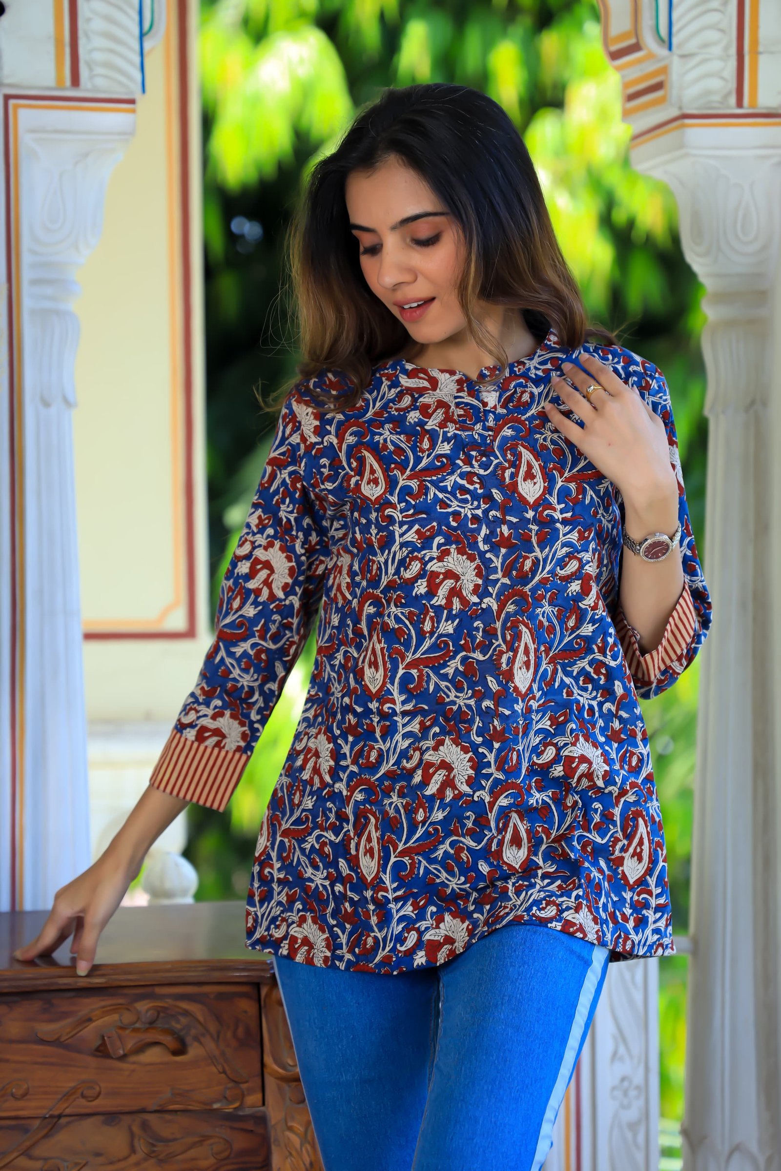 Cotton Printed Top