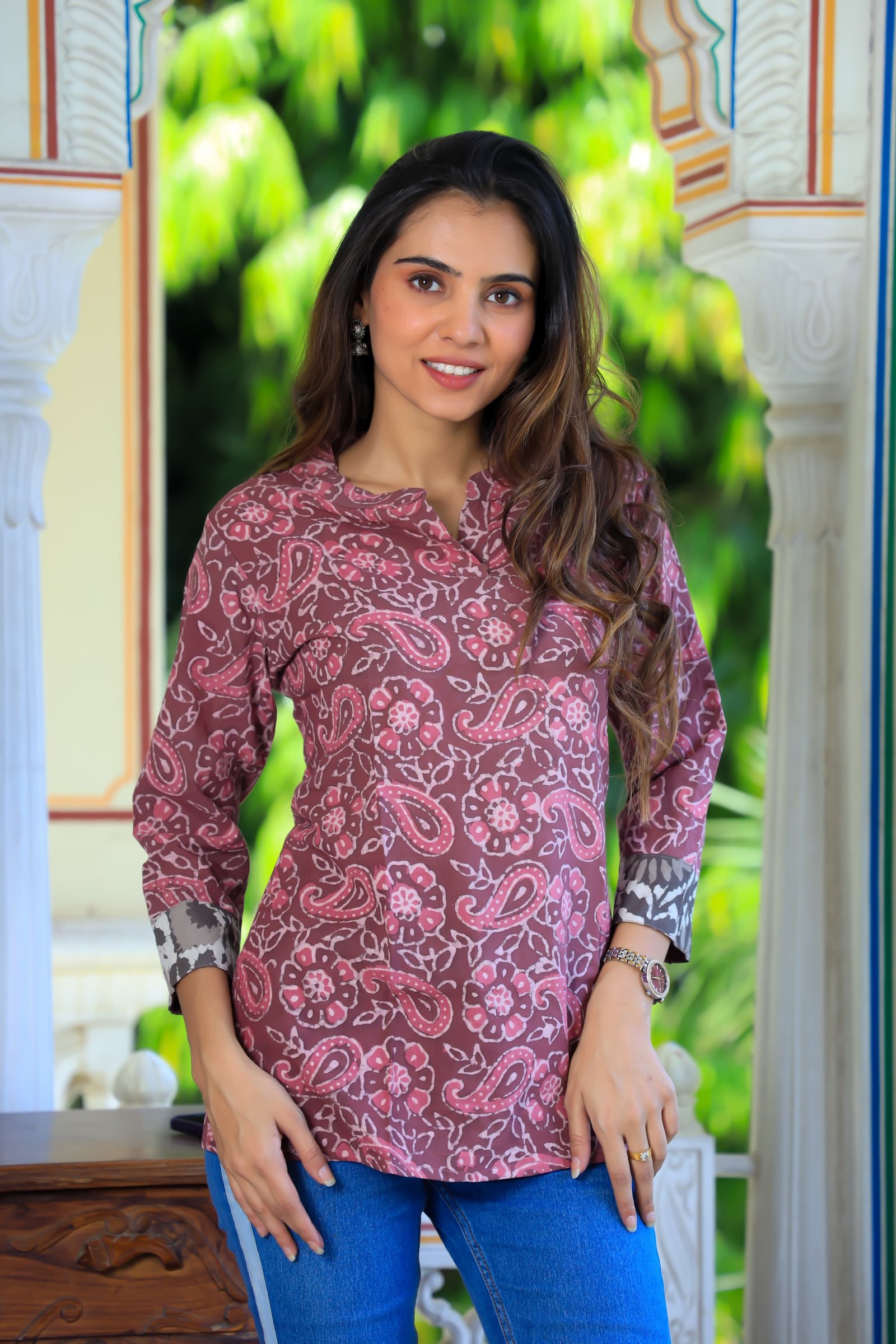 Cotton Printed Top