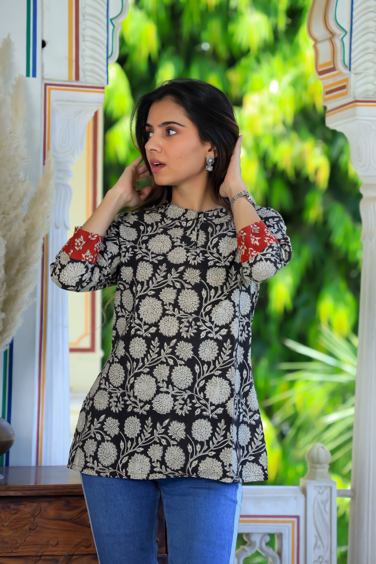Cotton Printed Top