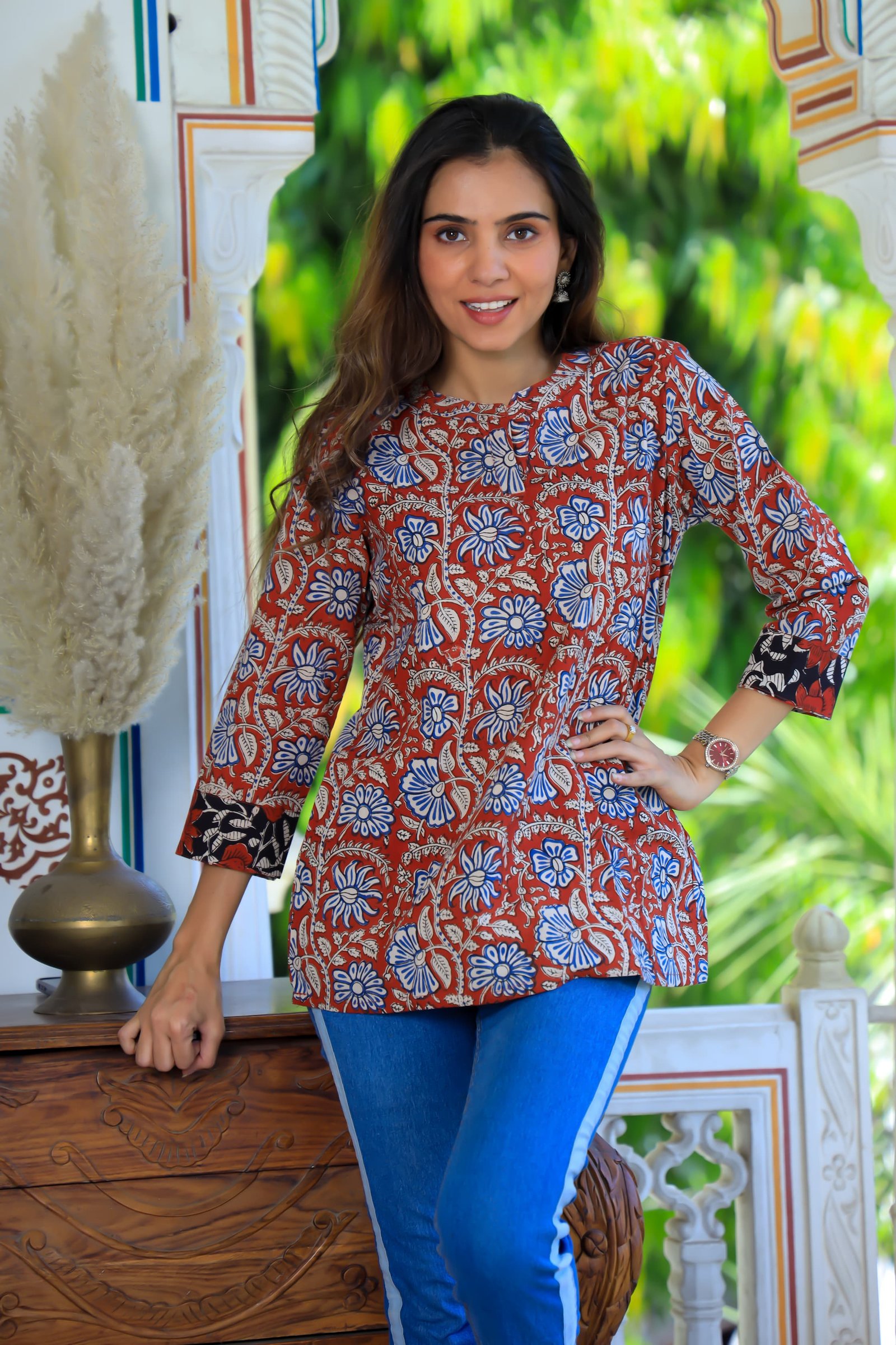 Cotton Printed Top
