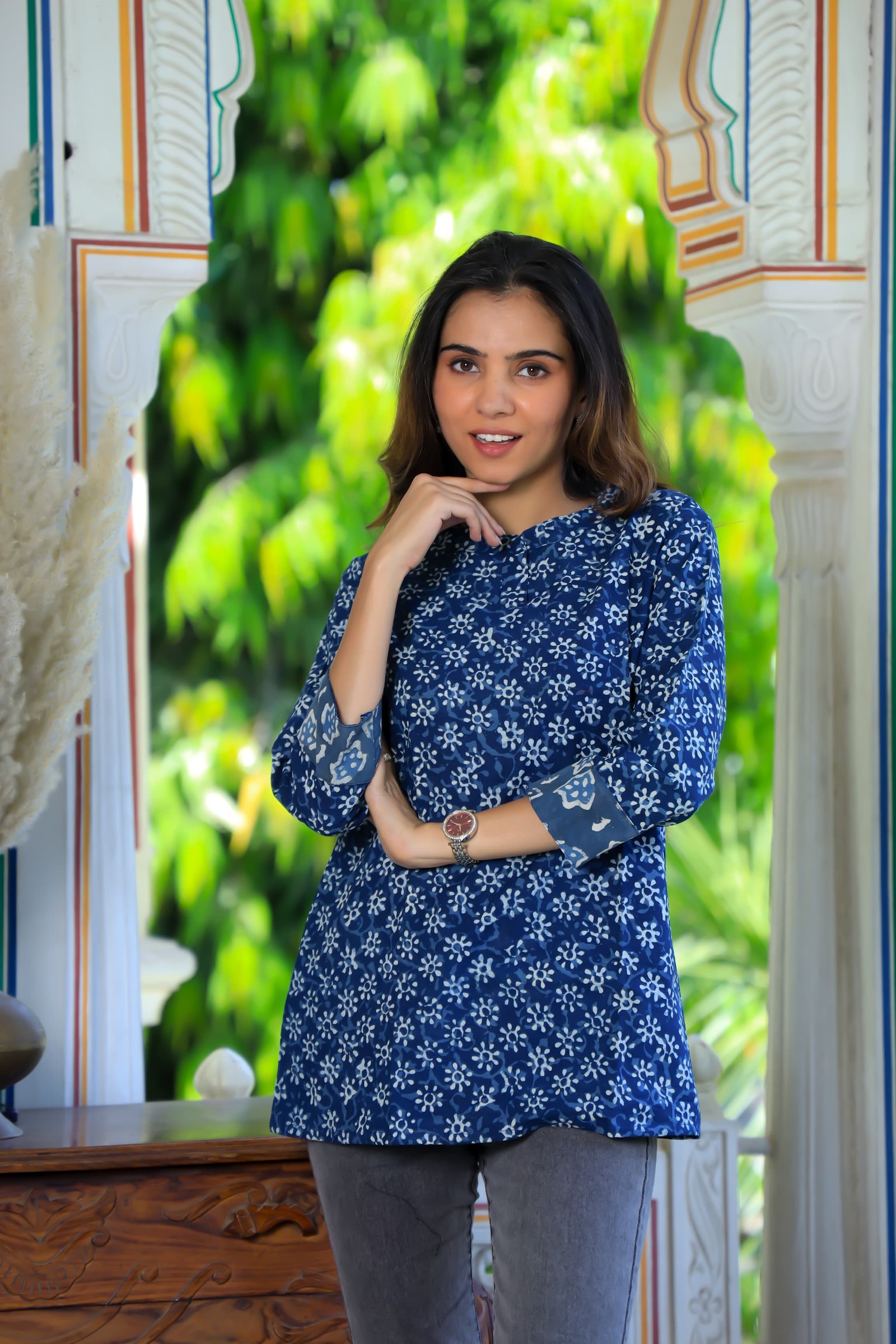 Cotton Printed Top