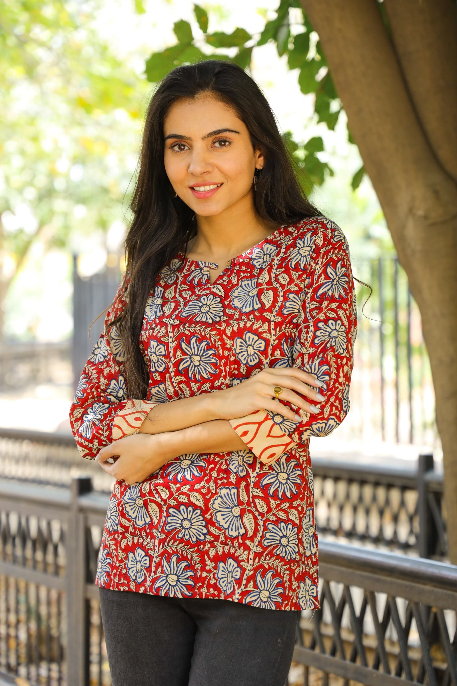 Cotton Printed Top