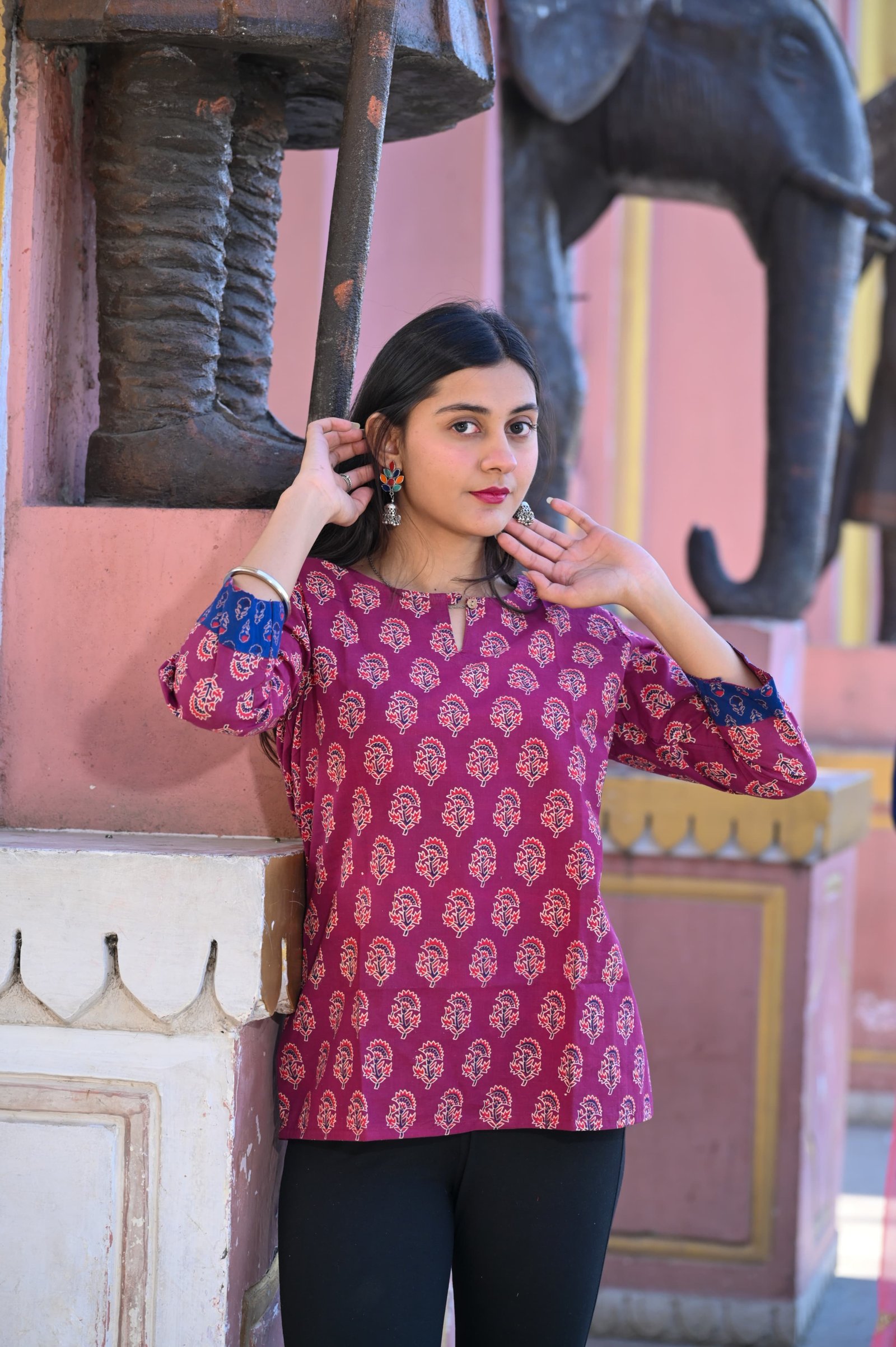 Cotton Printed Top